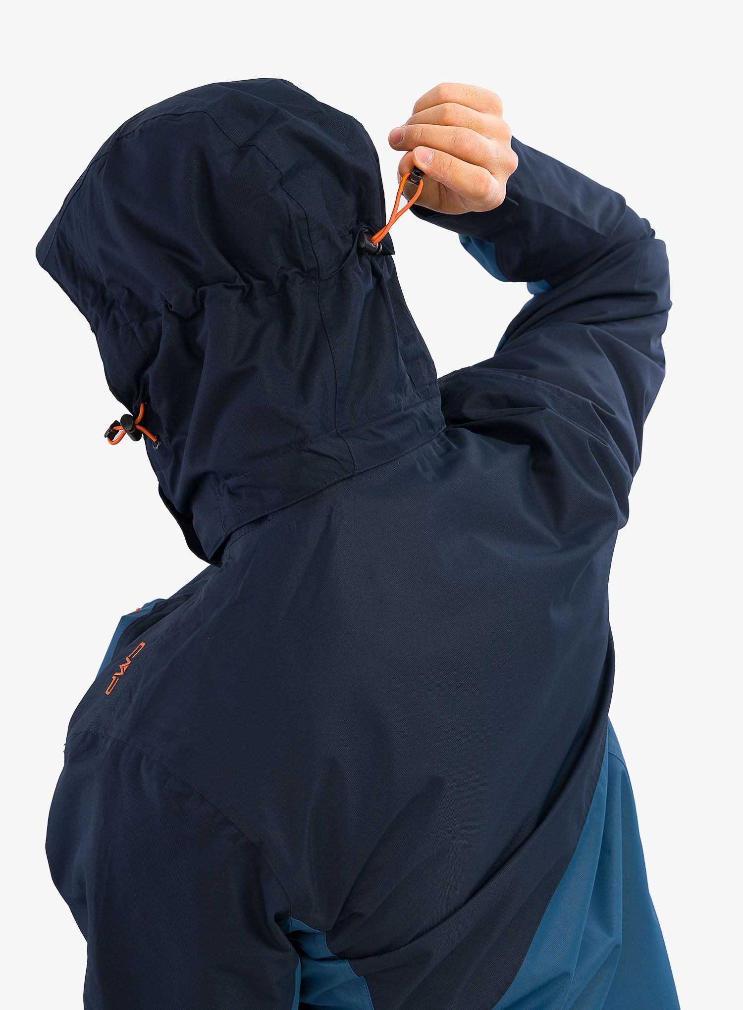 Jakna 3u1 CMP Hugo Jacket Zip Hood - black blue