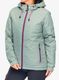 Jakna s postavom ženska CMP Jacket Fix Hood Teemo - mineral