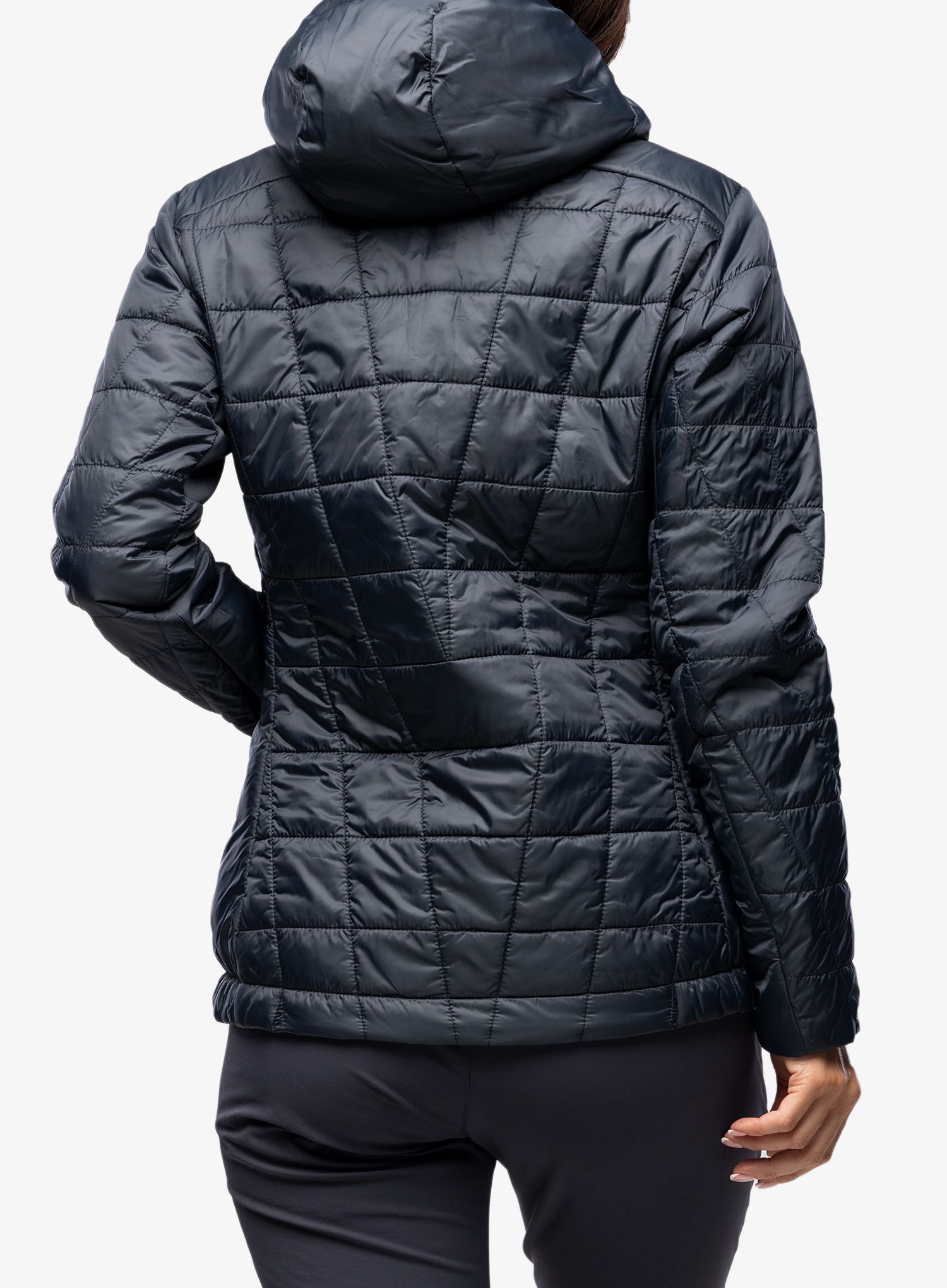 Jakna s postavom ženska CMP Jacket Fix Hood Ziggs - antracite