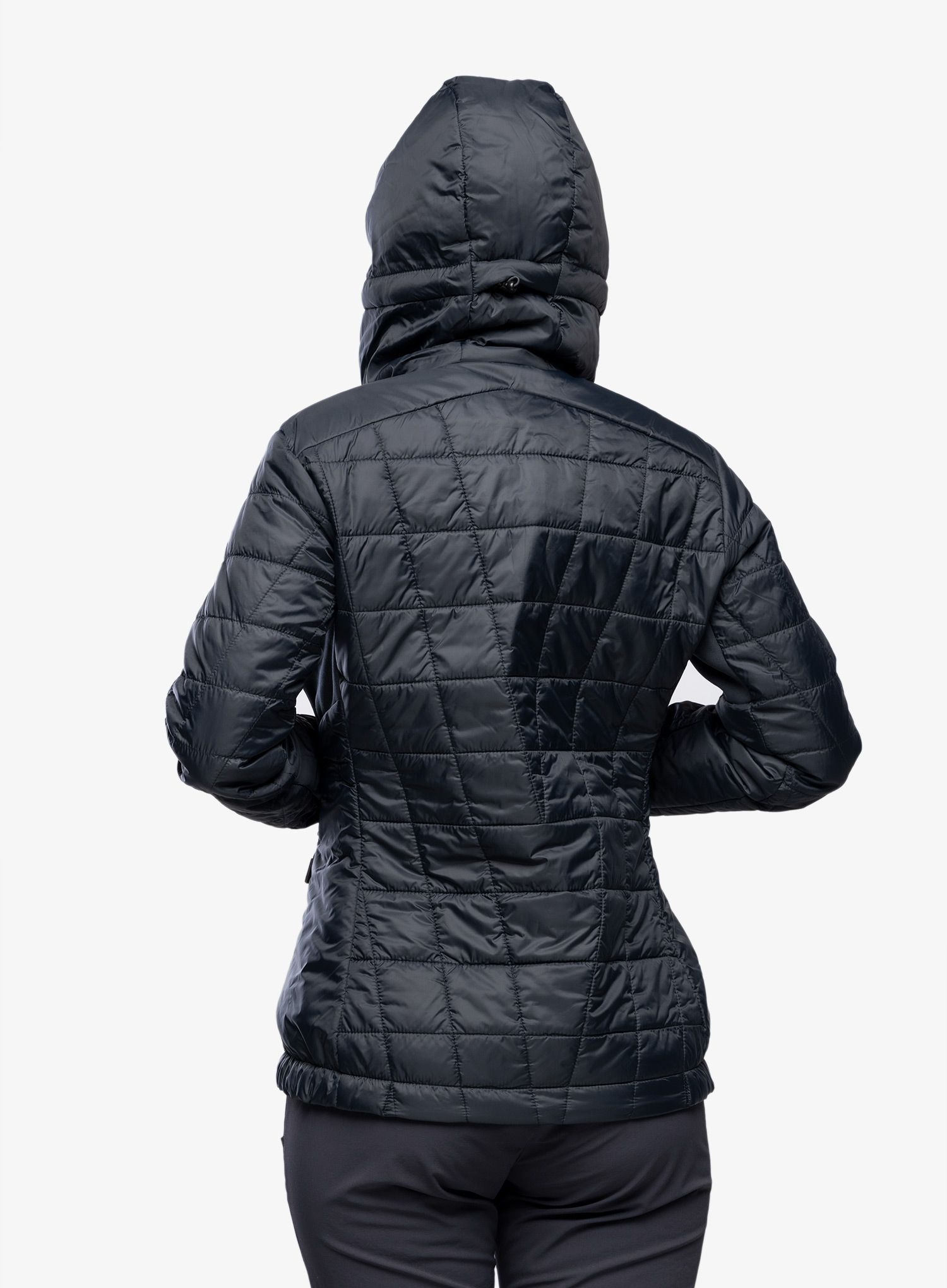 Jakna s postavom ženska CMP Jacket Fix Hood Ziggs - antracite