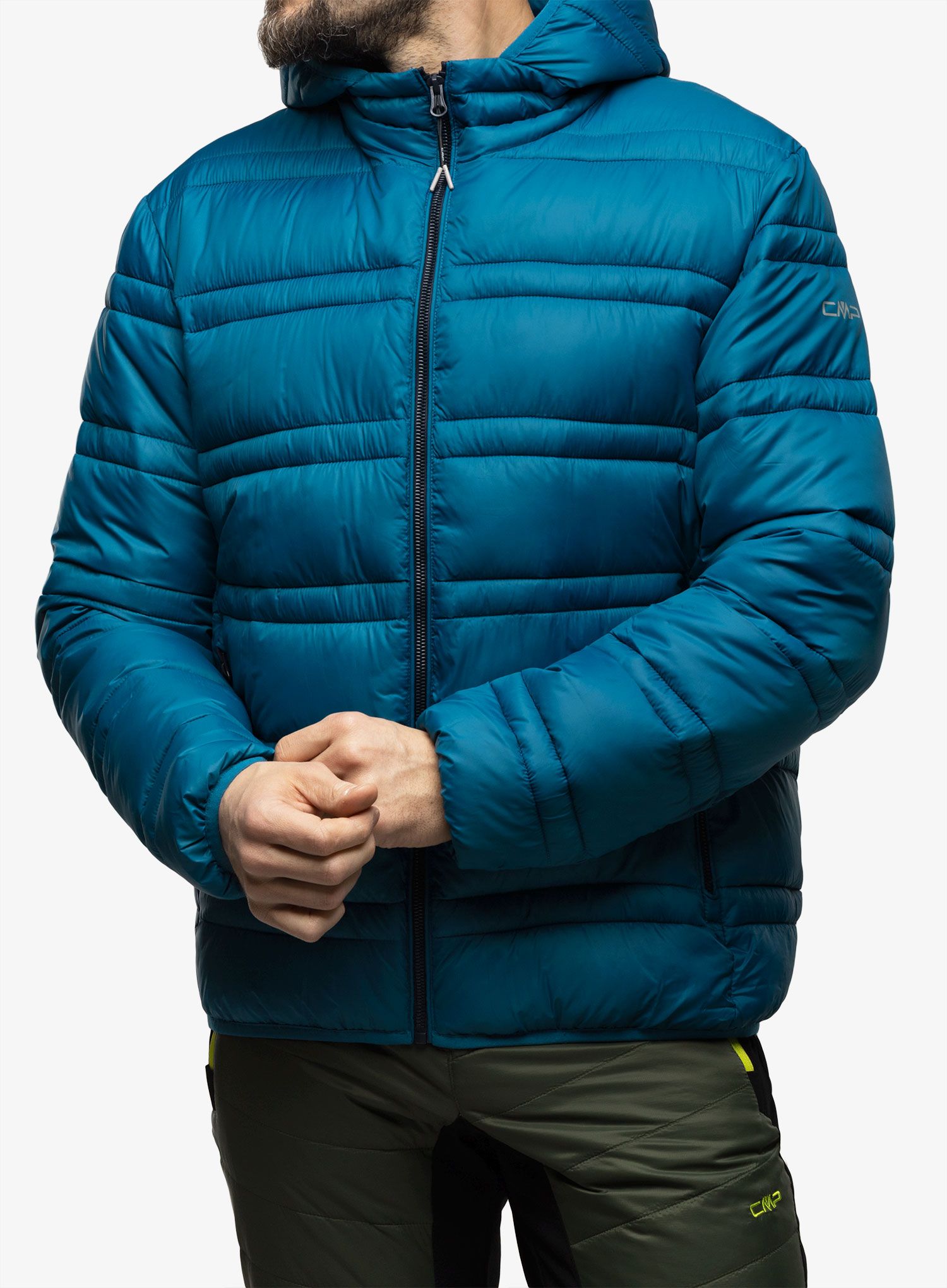 Jakna s postavom CMP Jacket Snaps Hood Tresh - petrol