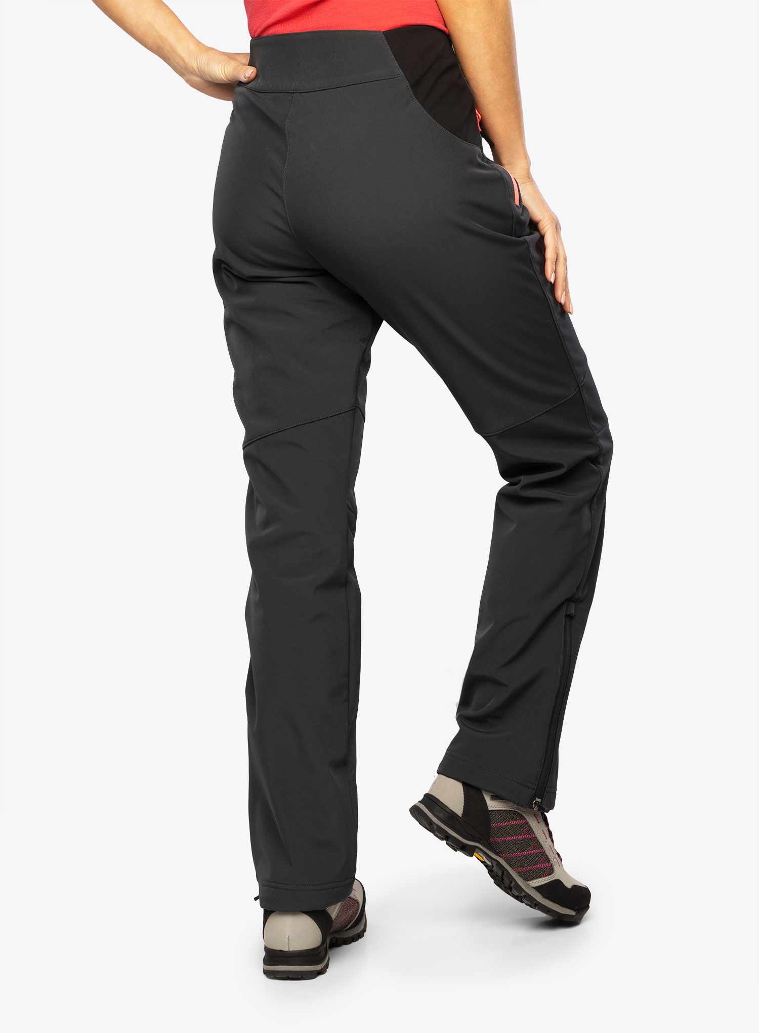 Ženske planinarske hlače CMP June Long Pant - antracite