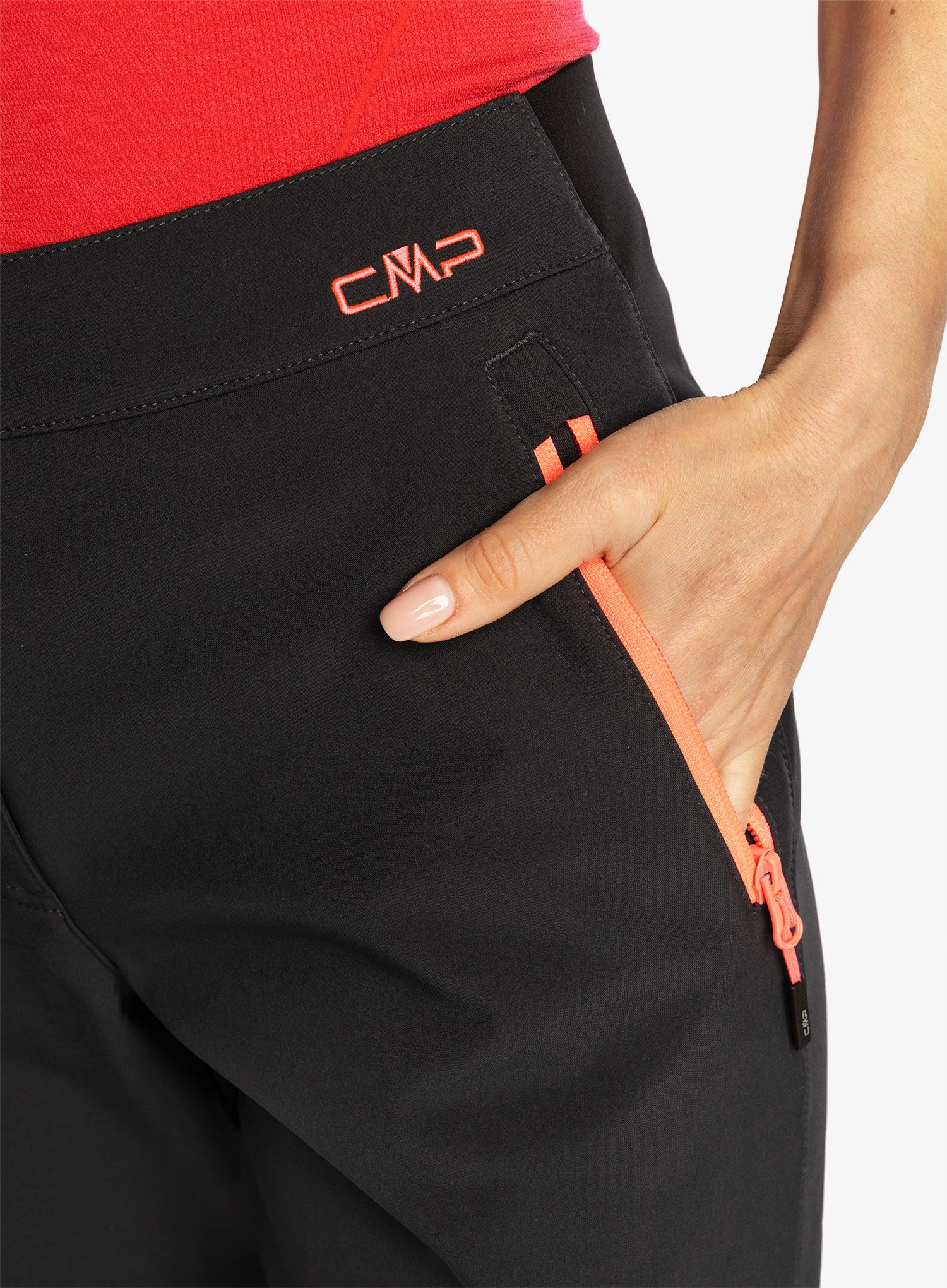 Ženske planinarske hlače CMP June Long Pant - antracite