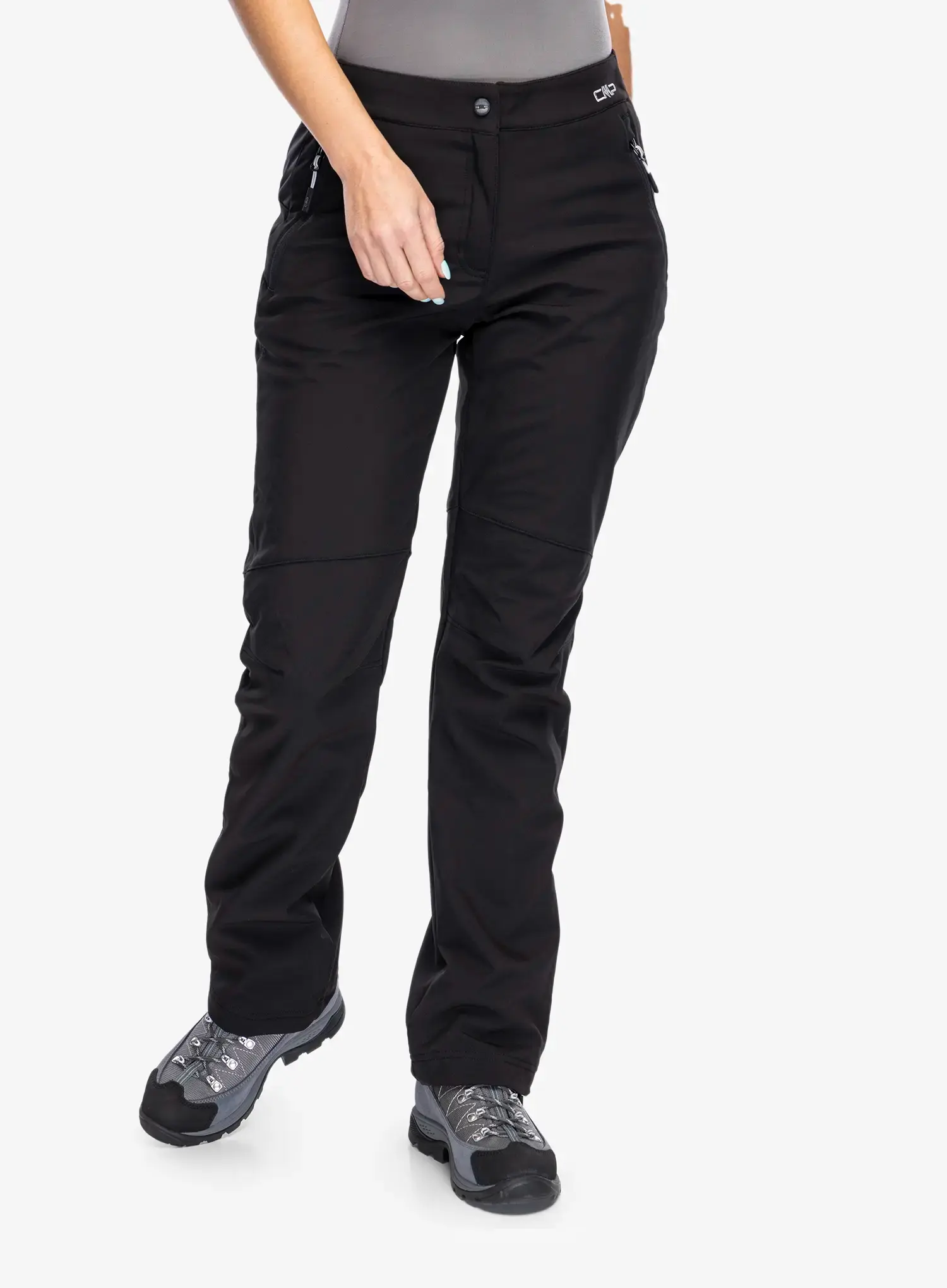 Ženske planinarske hlače CMP June Long Pant - nero