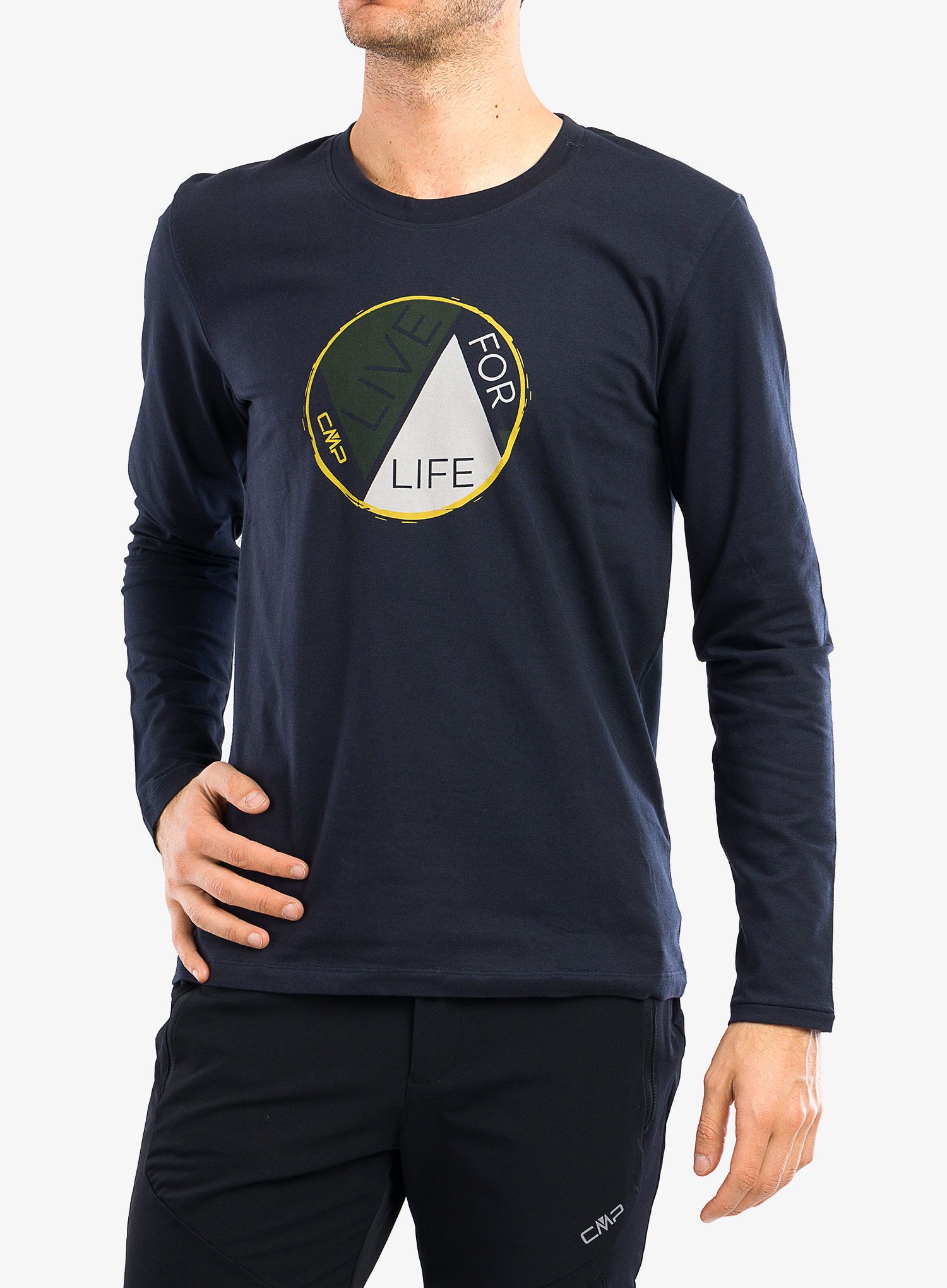 Dukserica CMP Karel T-Shirt - antracite