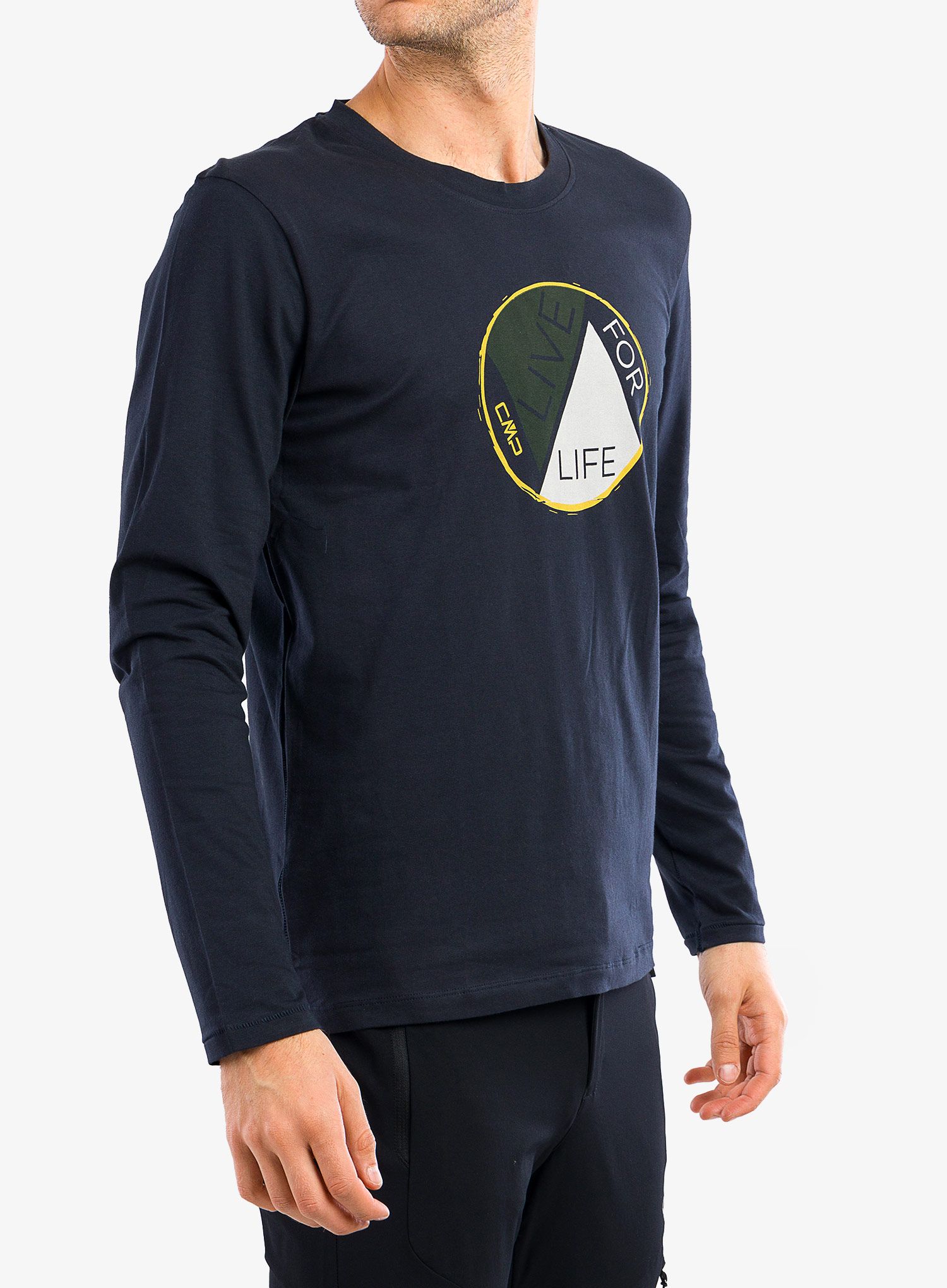 Dukserica CMP Karel T-Shirt - antracite