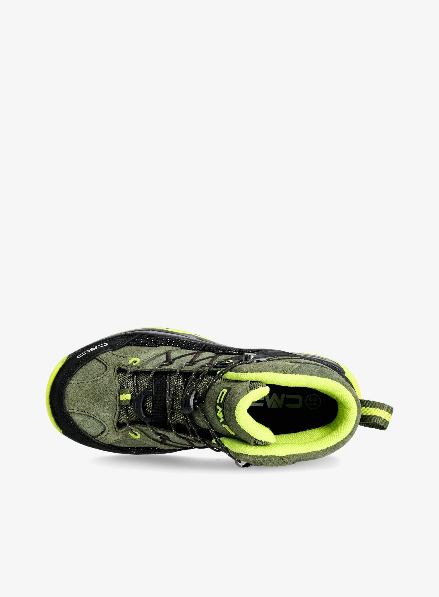 Dječje cipele CMP Kids Rigel Mid Trekking Shoe WP - basic green