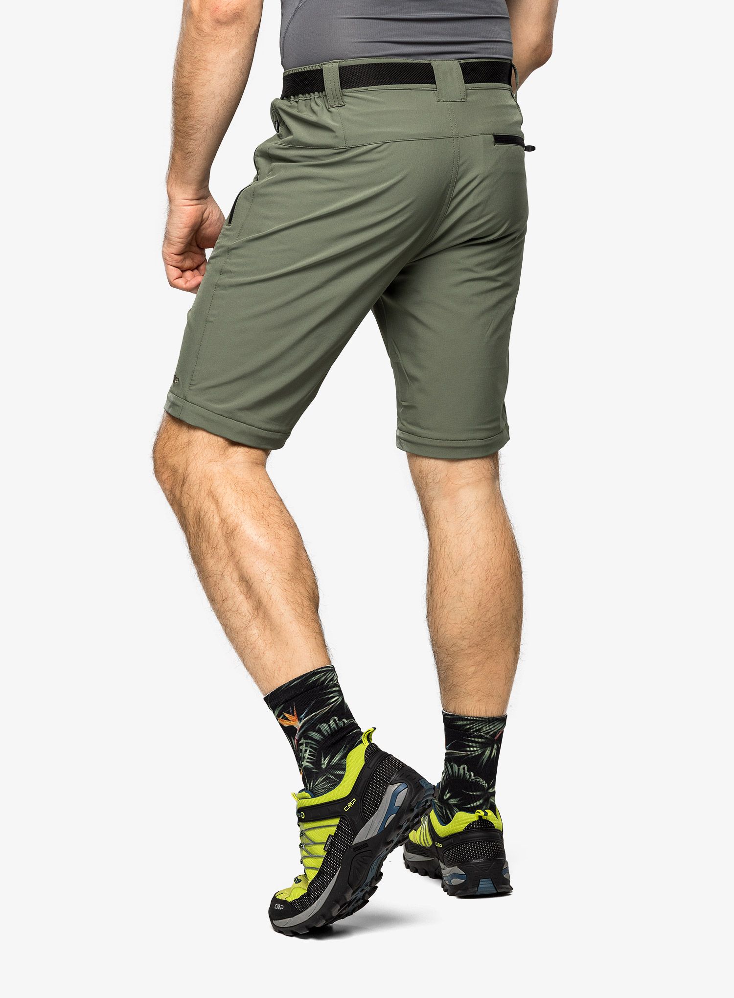 Planinarske hlače CMP Lario Bermuda Stretch Polyester - torba