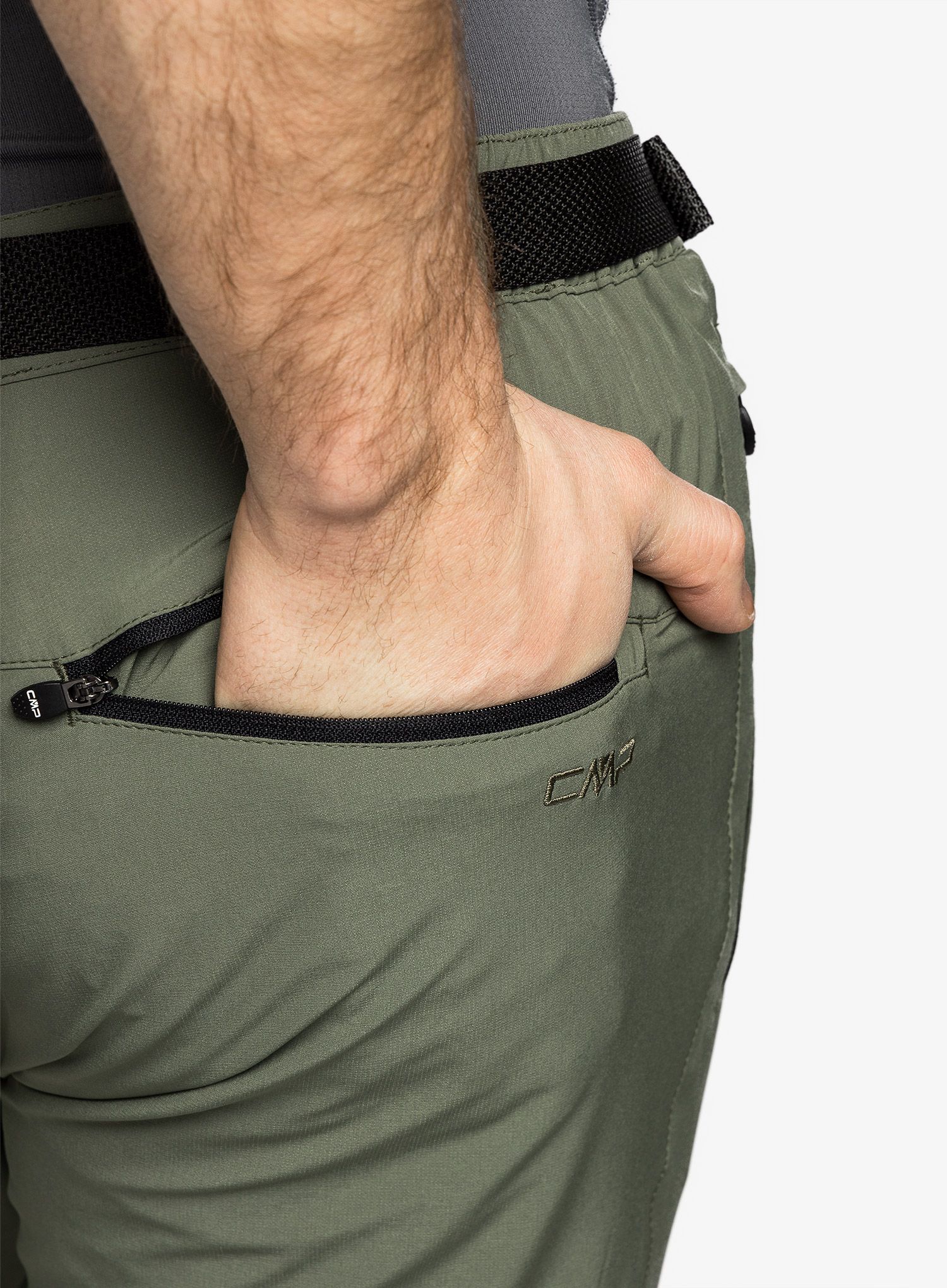 Planinarske hlače CMP Lario Bermuda Stretch Polyester - torba