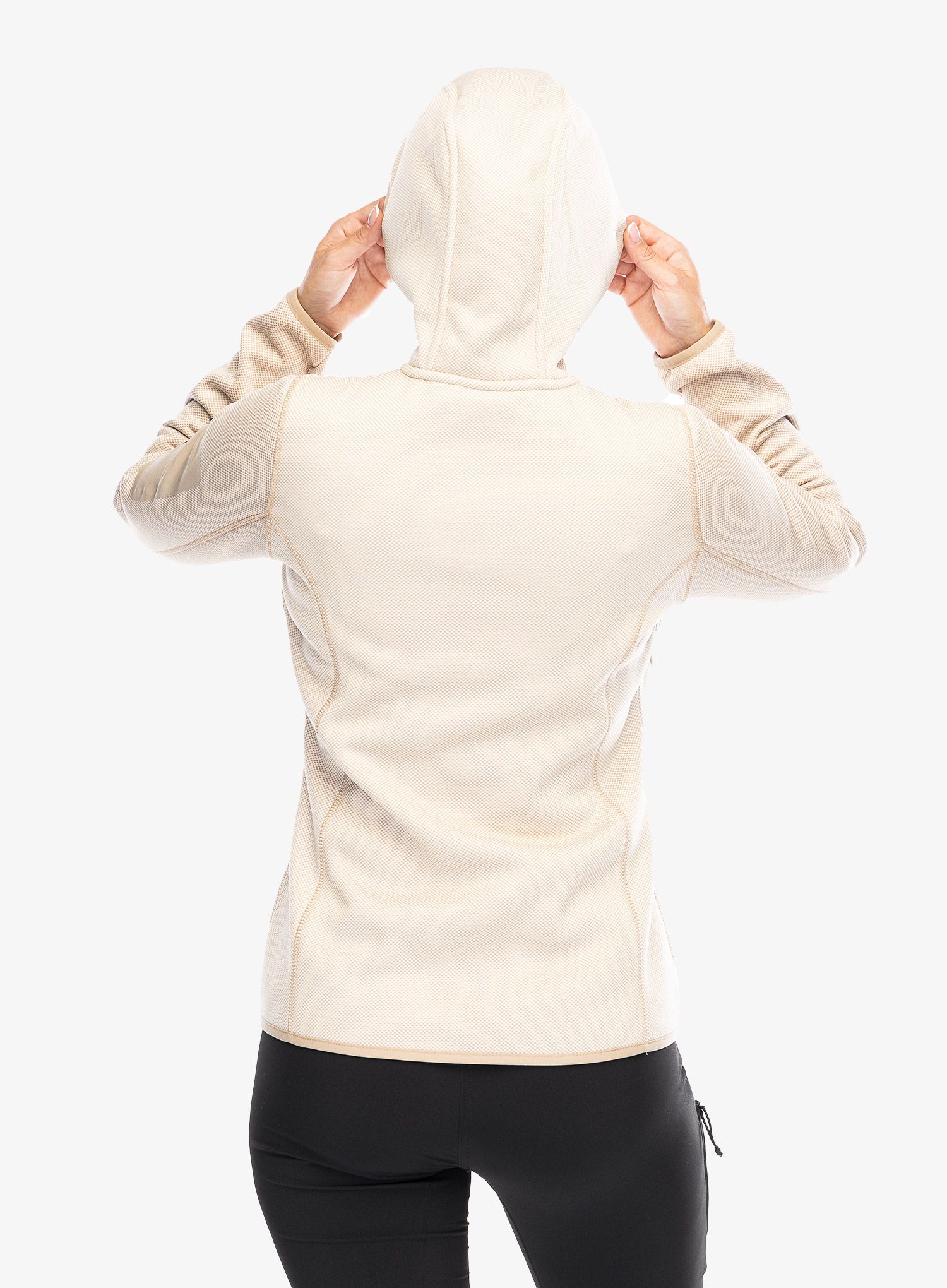 Ženska jakna od flisa CMP Londra Fix Hood Jacket Knitted - b.cogesso/sesamo