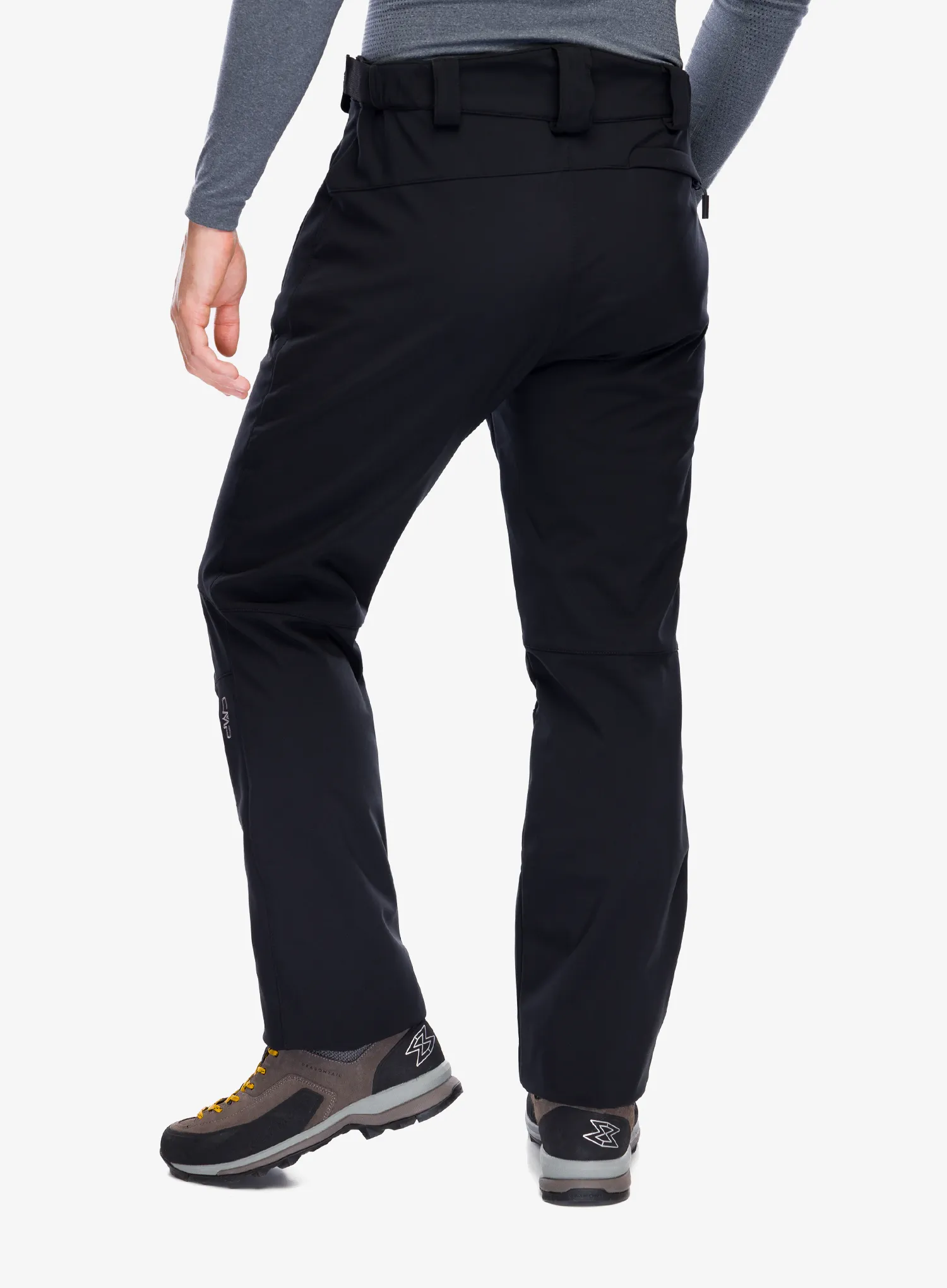 Softshell hlače CMP Long Pant Fate - nero