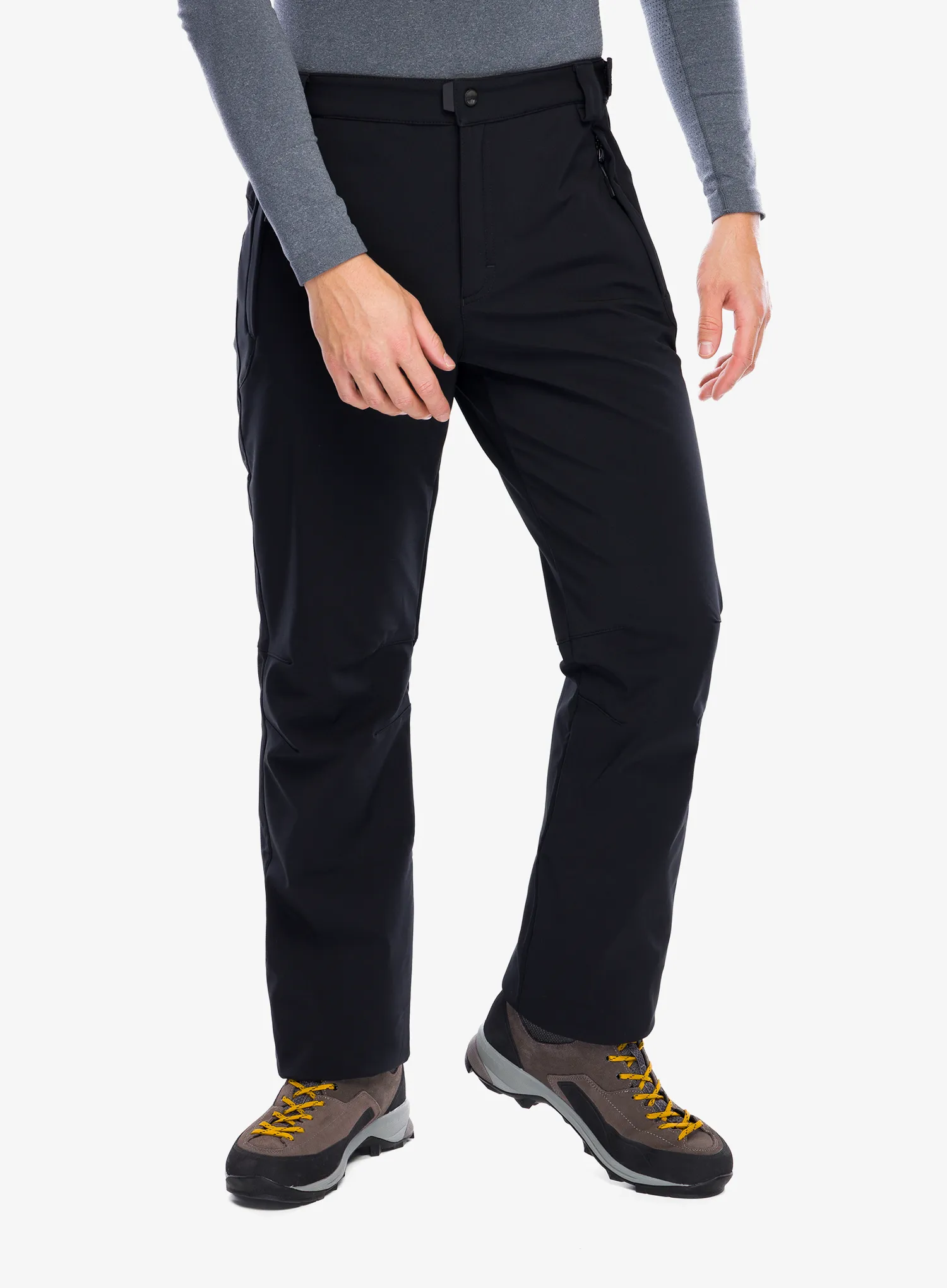 Softshell hlače CMP Long Pant Fate - nero