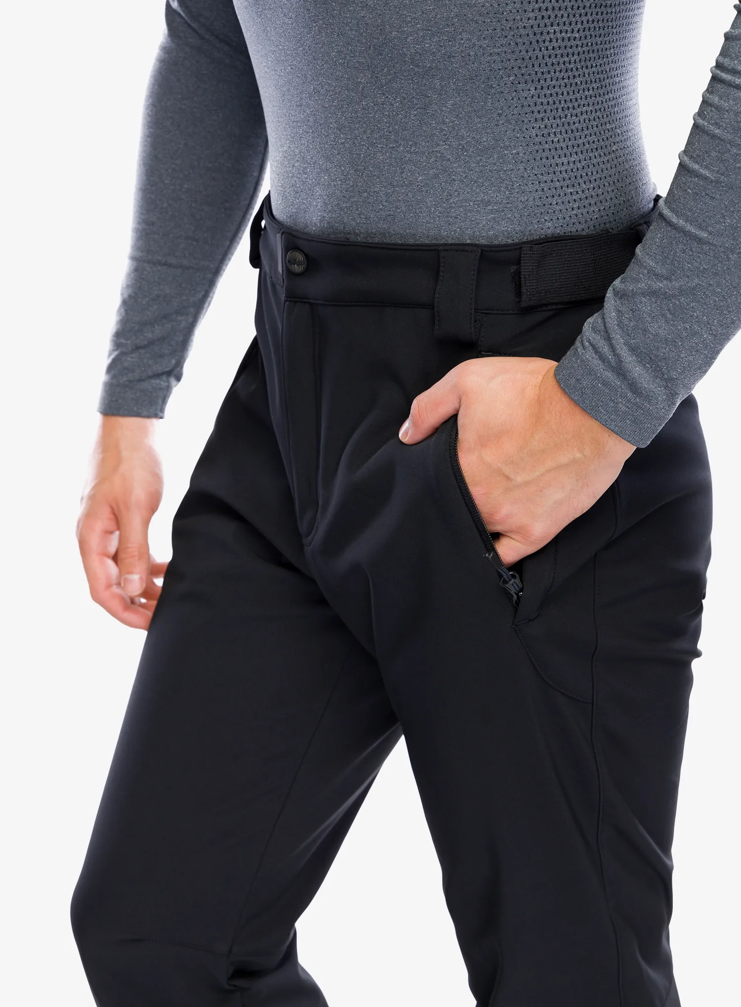 Softshell hlače CMP Long Pant Fate - nero