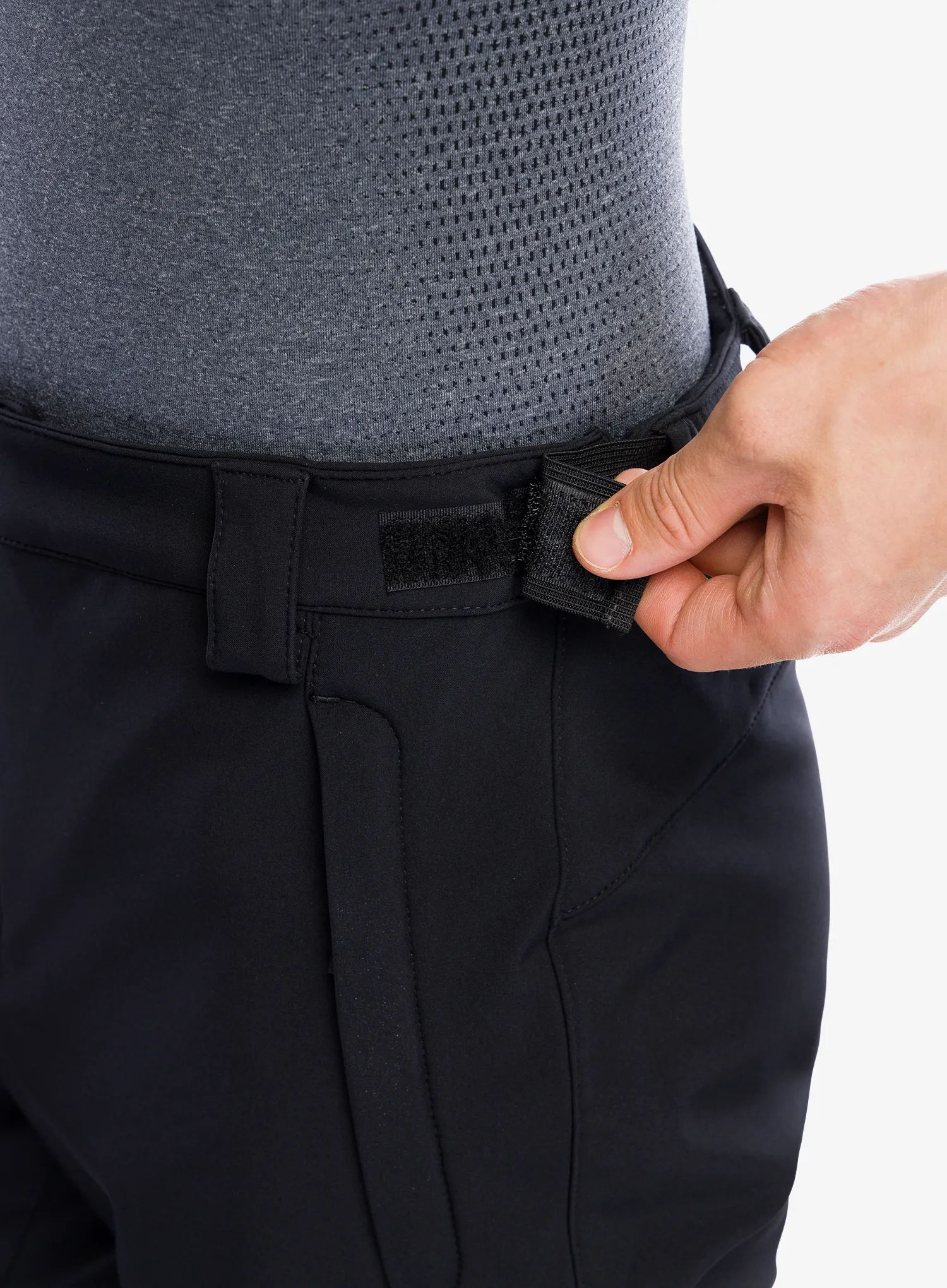Softshell hlače CMP Long Pant Fate - nero