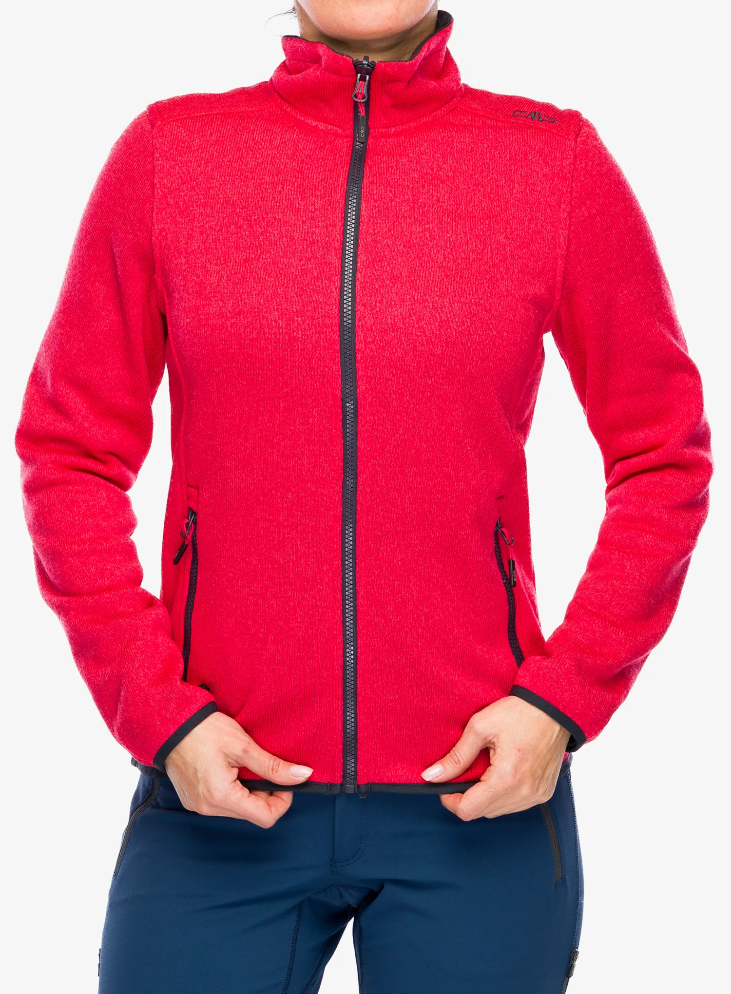 Ženska jakna 3u1 CMP Page Jacket Zip Hood Detachble Inn.Jacket - antracite/corallo