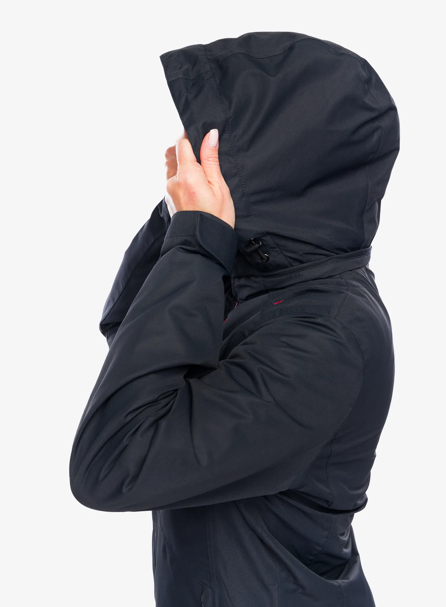 Ženska jakna 3u1 CMP Page Jacket Zip Hood Detachble Inn.Jacket - antracite/corallo
