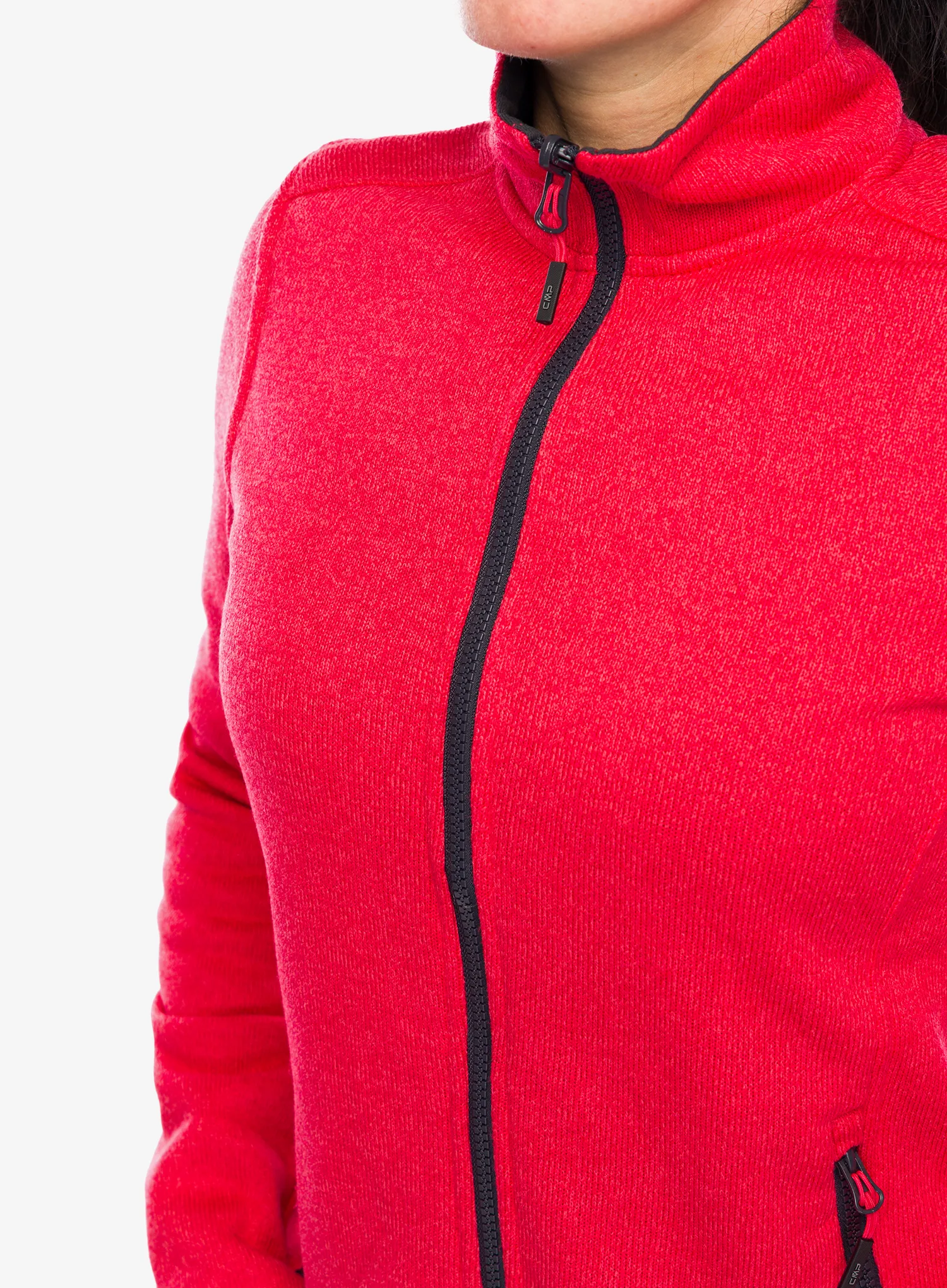 Ženska jakna 3u1 CMP Page Jacket Zip Hood Detachble Inn.Jacket - antracite/corallo