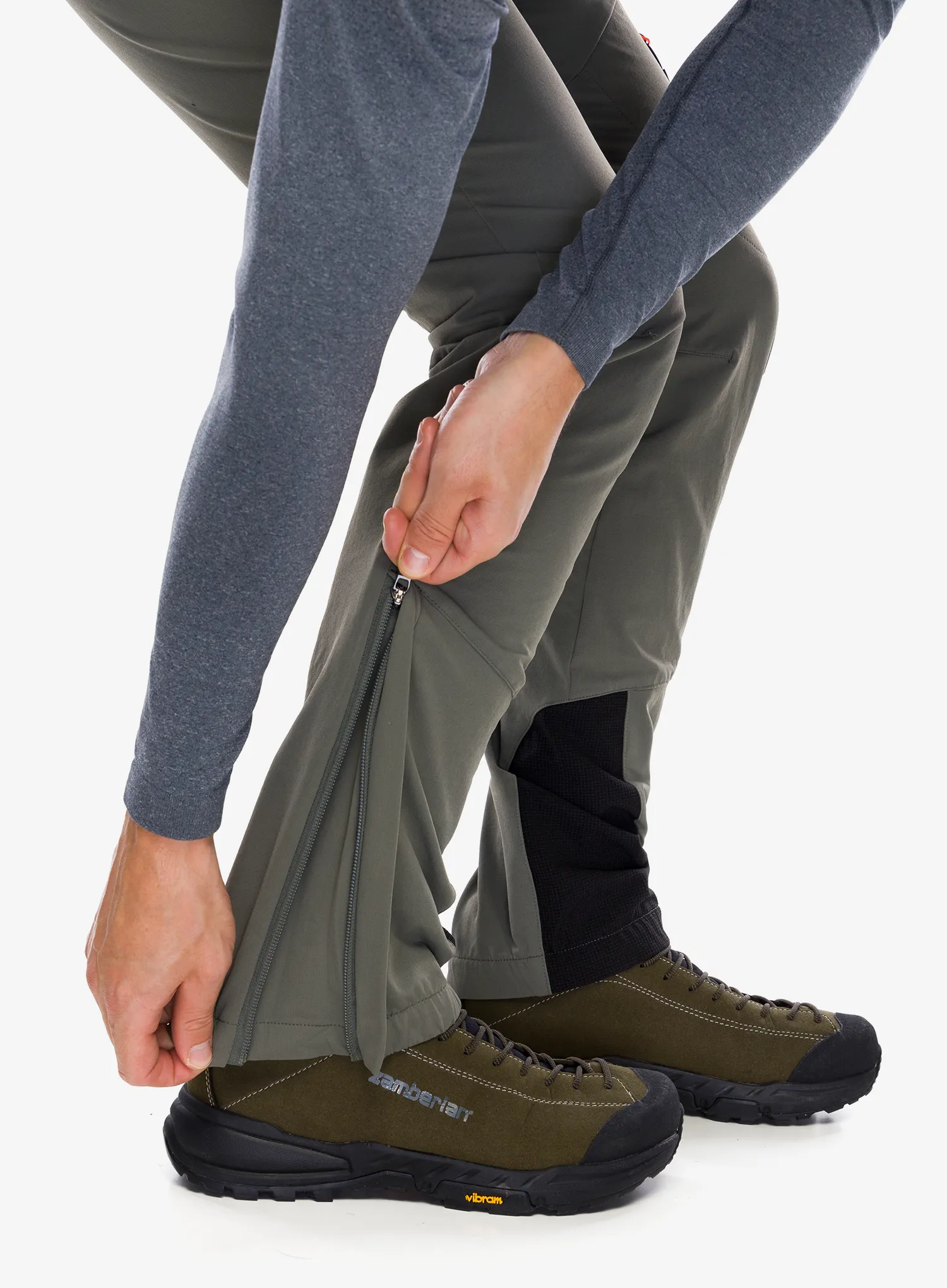 Softshell hlače CMP Pant Migel - olive