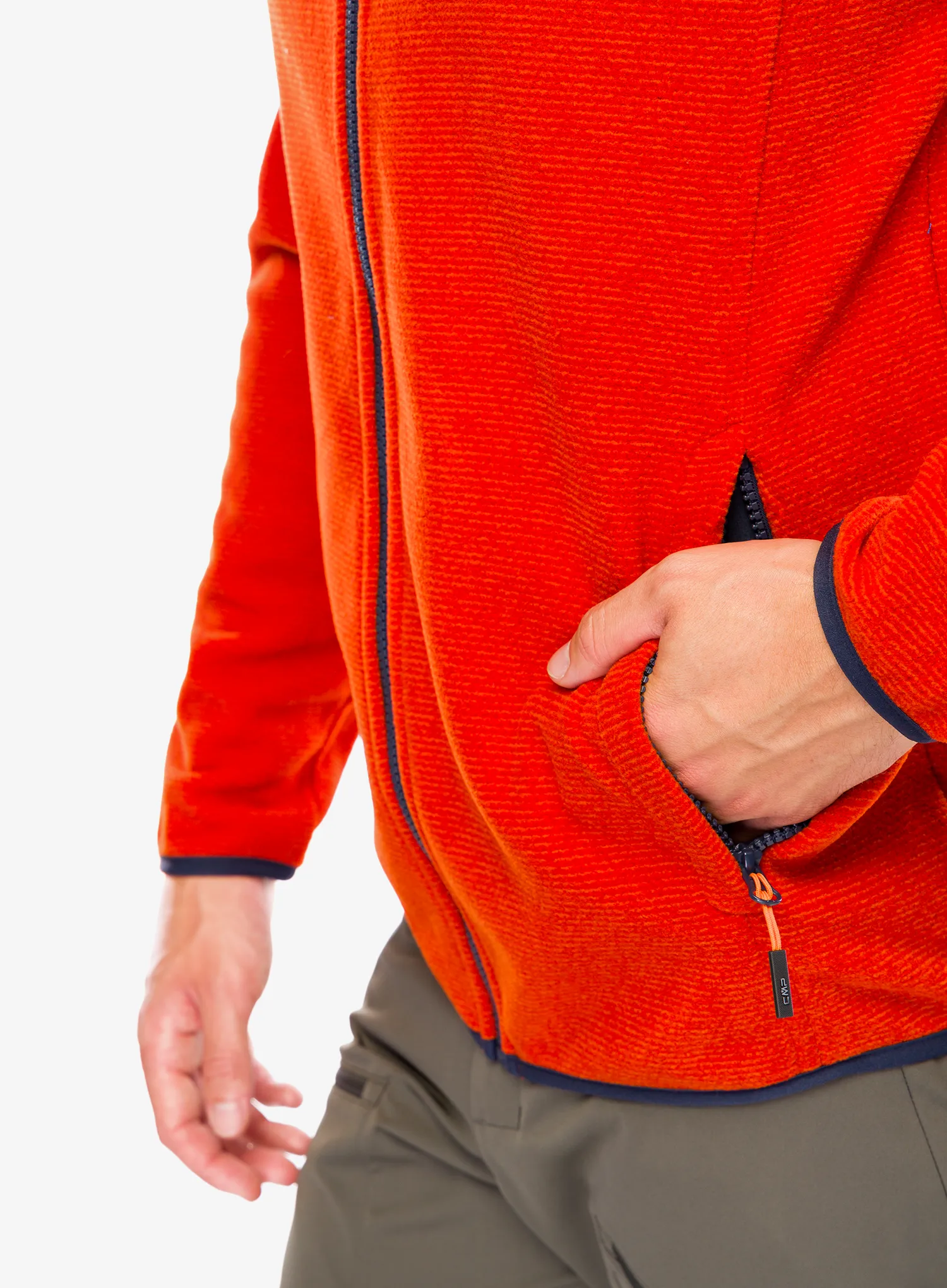 Jakna od flisa CMP Perry Jacket - jaffa