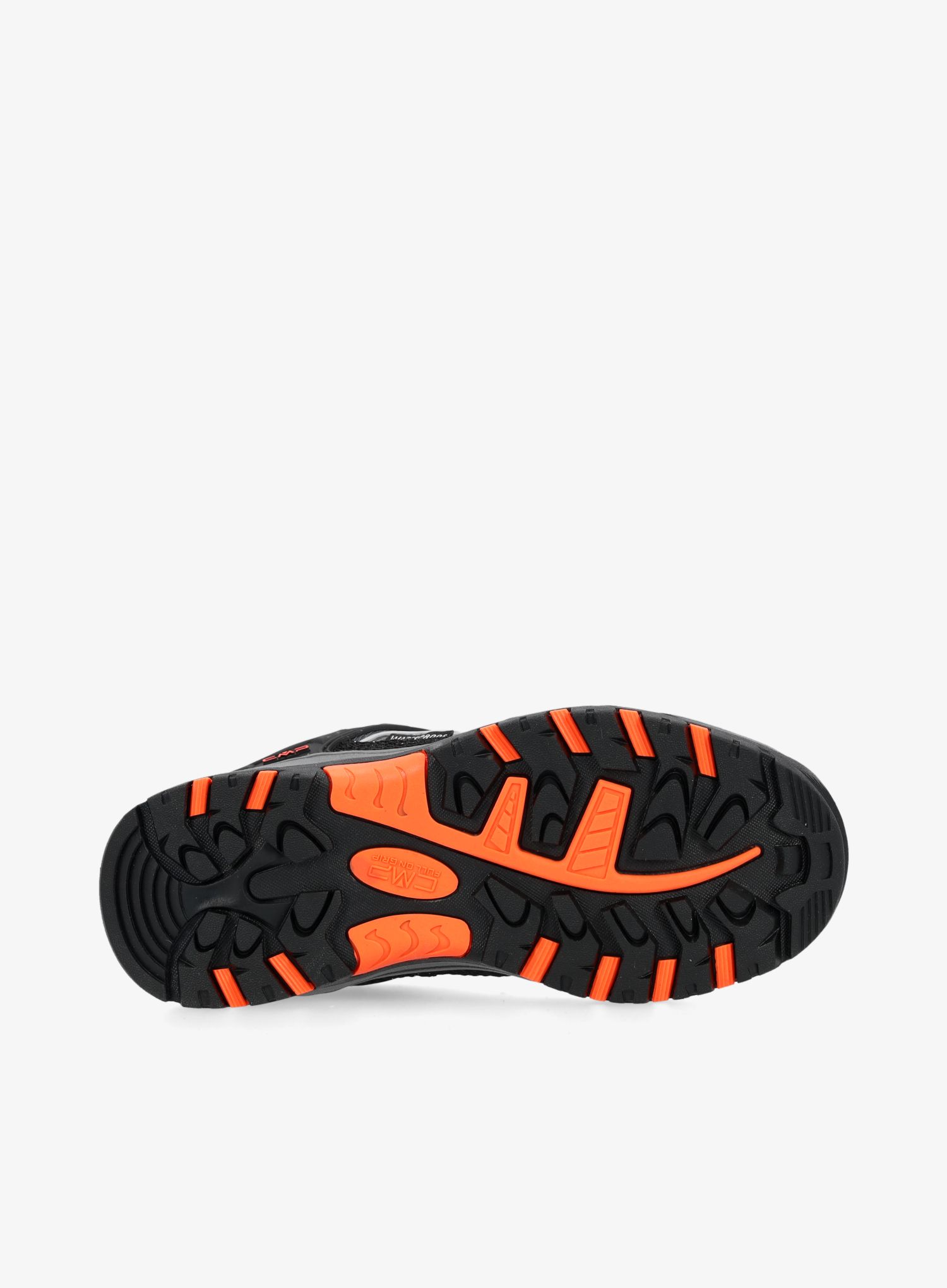 Dječje cipele CMP Rigel Low Trekking Shoe WP - antracite/flash orange