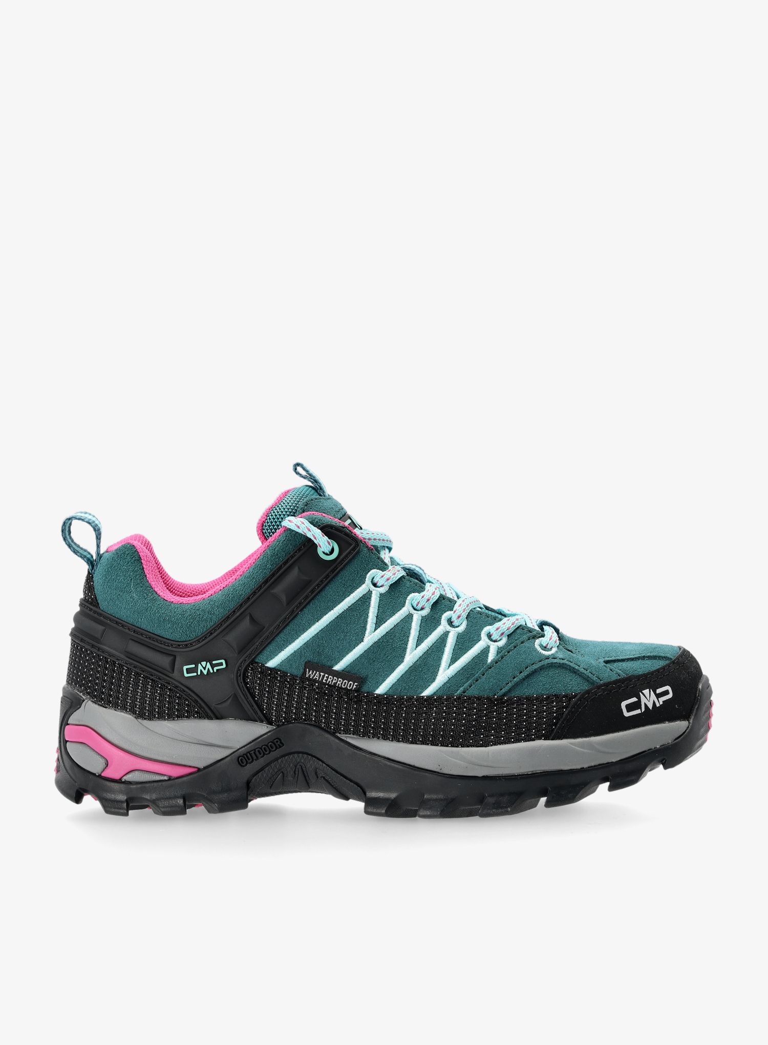 Ženske planinarske cipele CMP Rigel Low WP - dark turquoise
