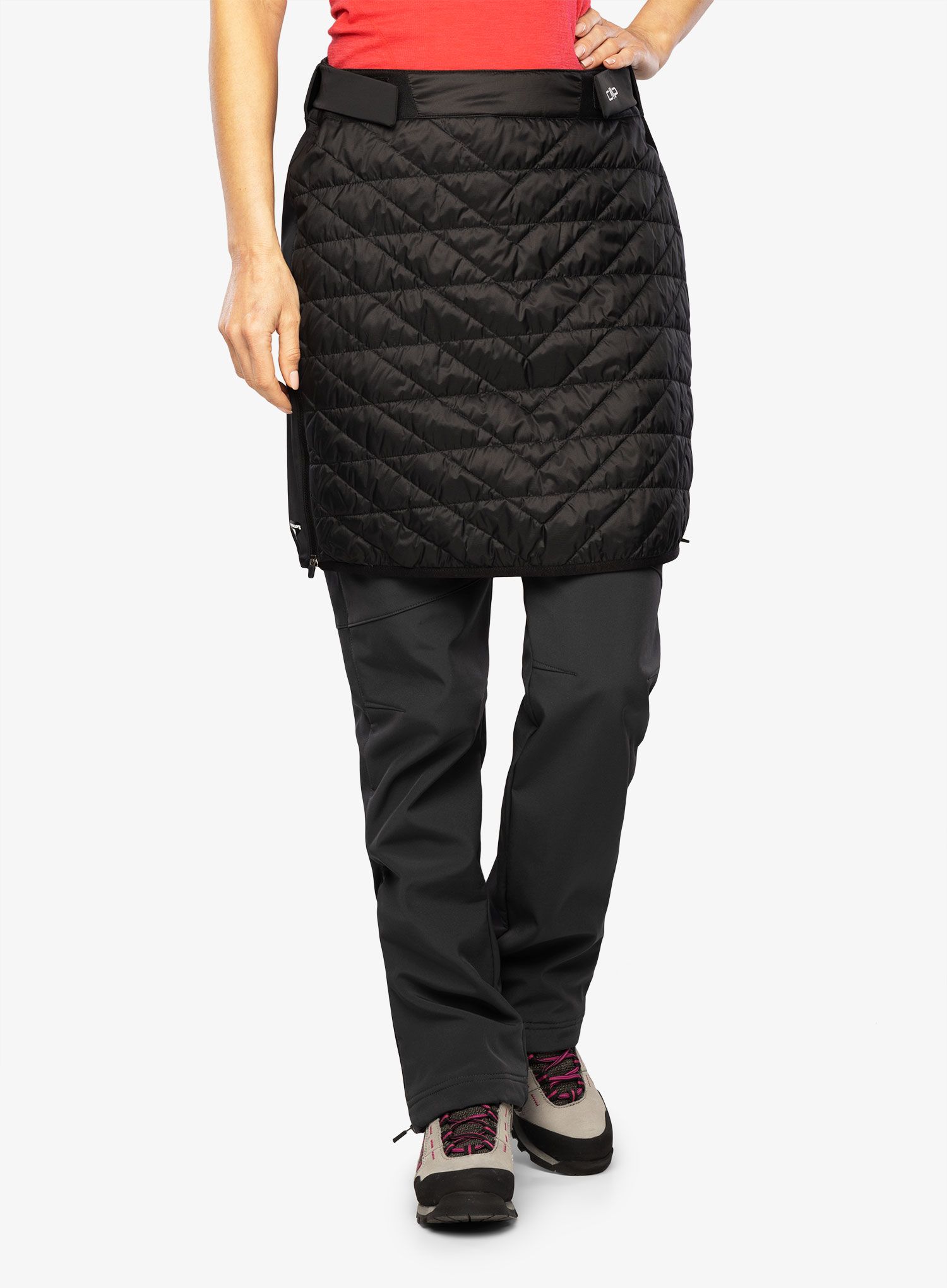 Suknja s postavom CMP Skirt Twisted - nero