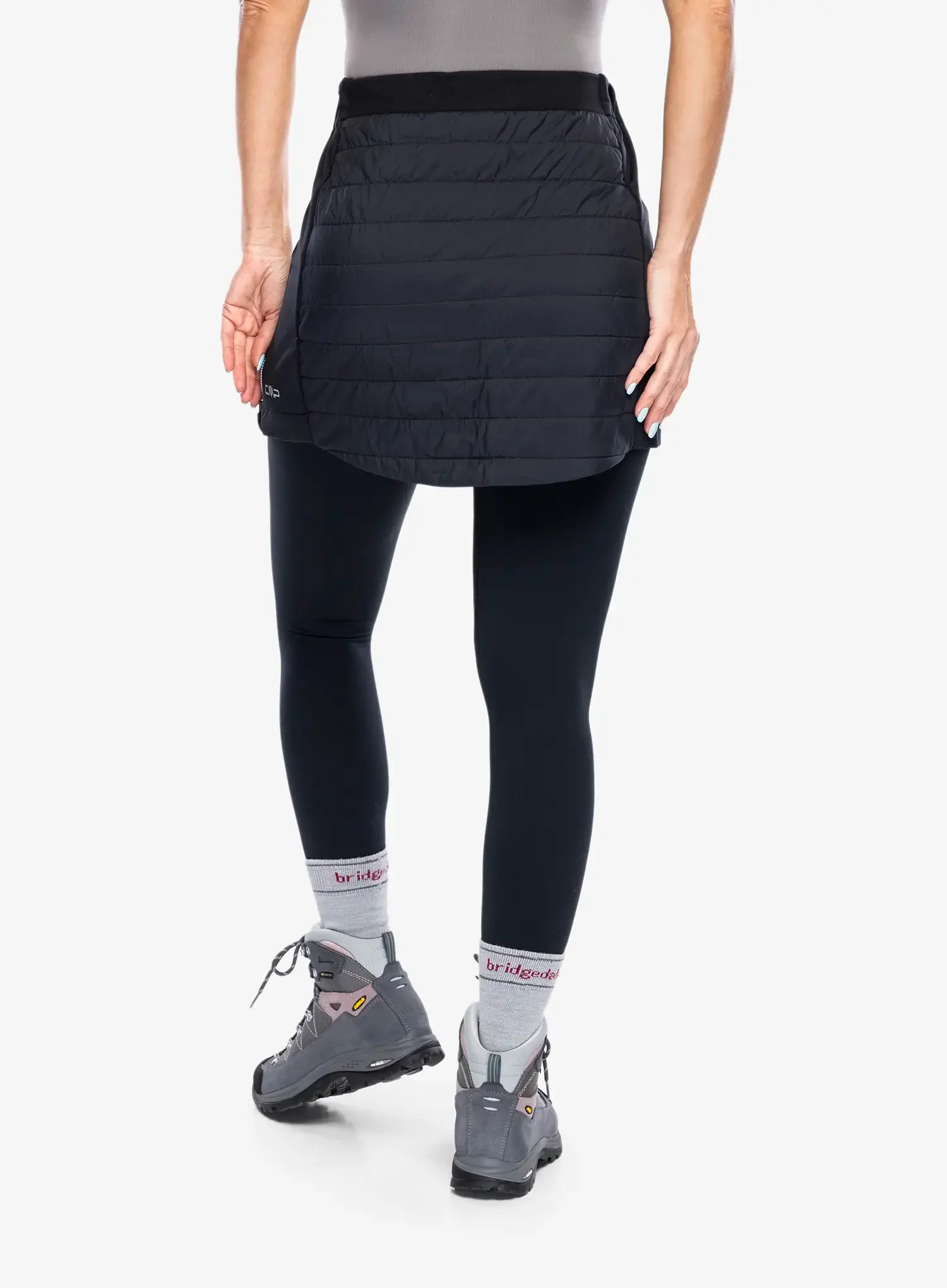 Suknja s postavom CMP Skirt Zed - antracite