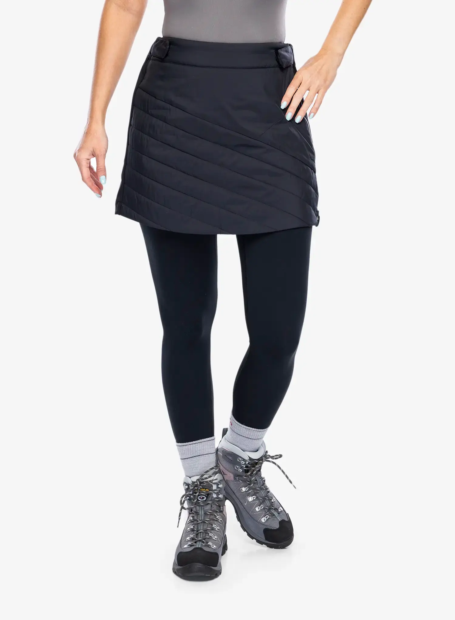 Suknja s postavom CMP Skirt Zed - antracite