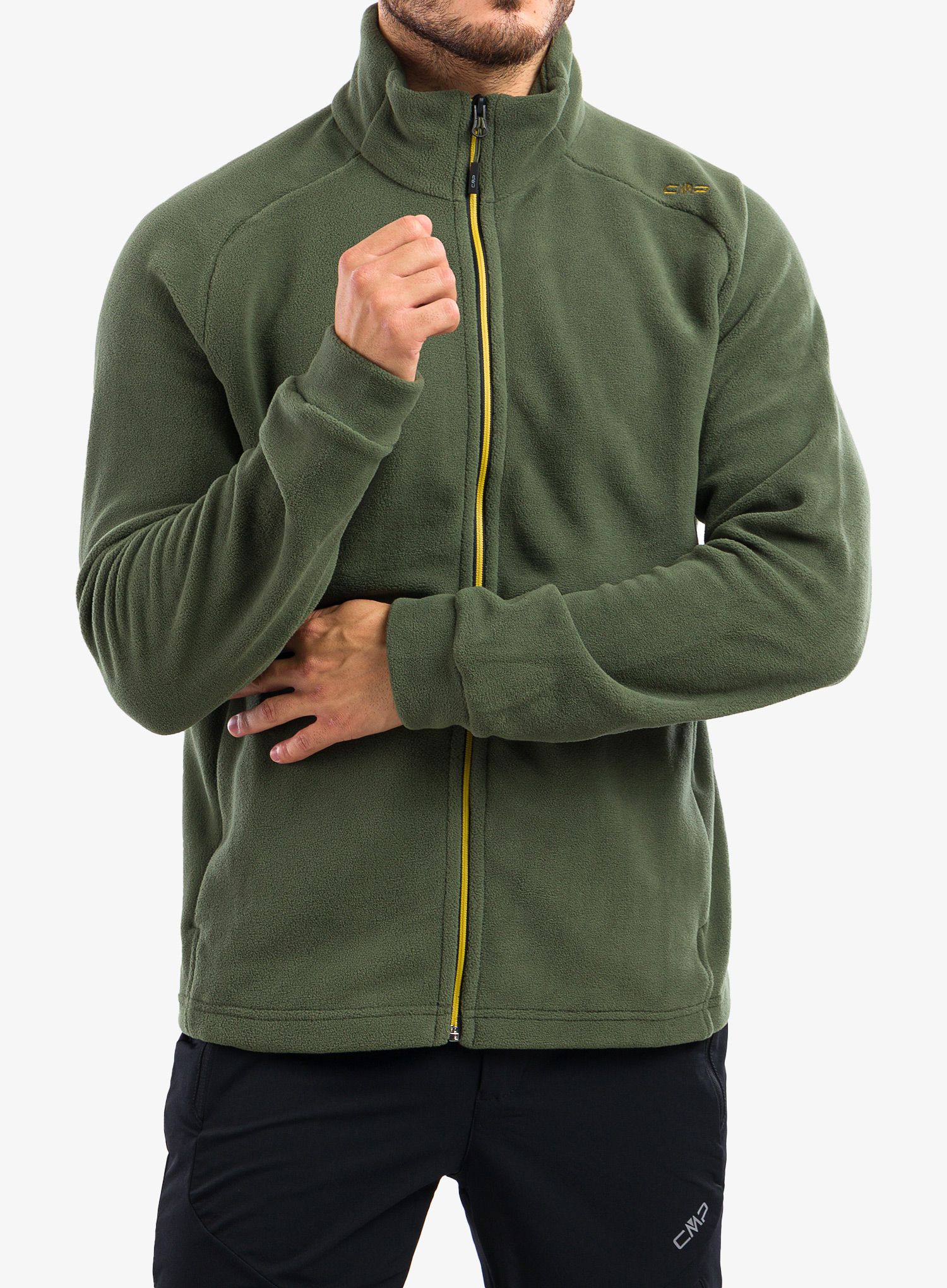 Dukserica na otkopčavanje CMP Spade Jacket - oil green