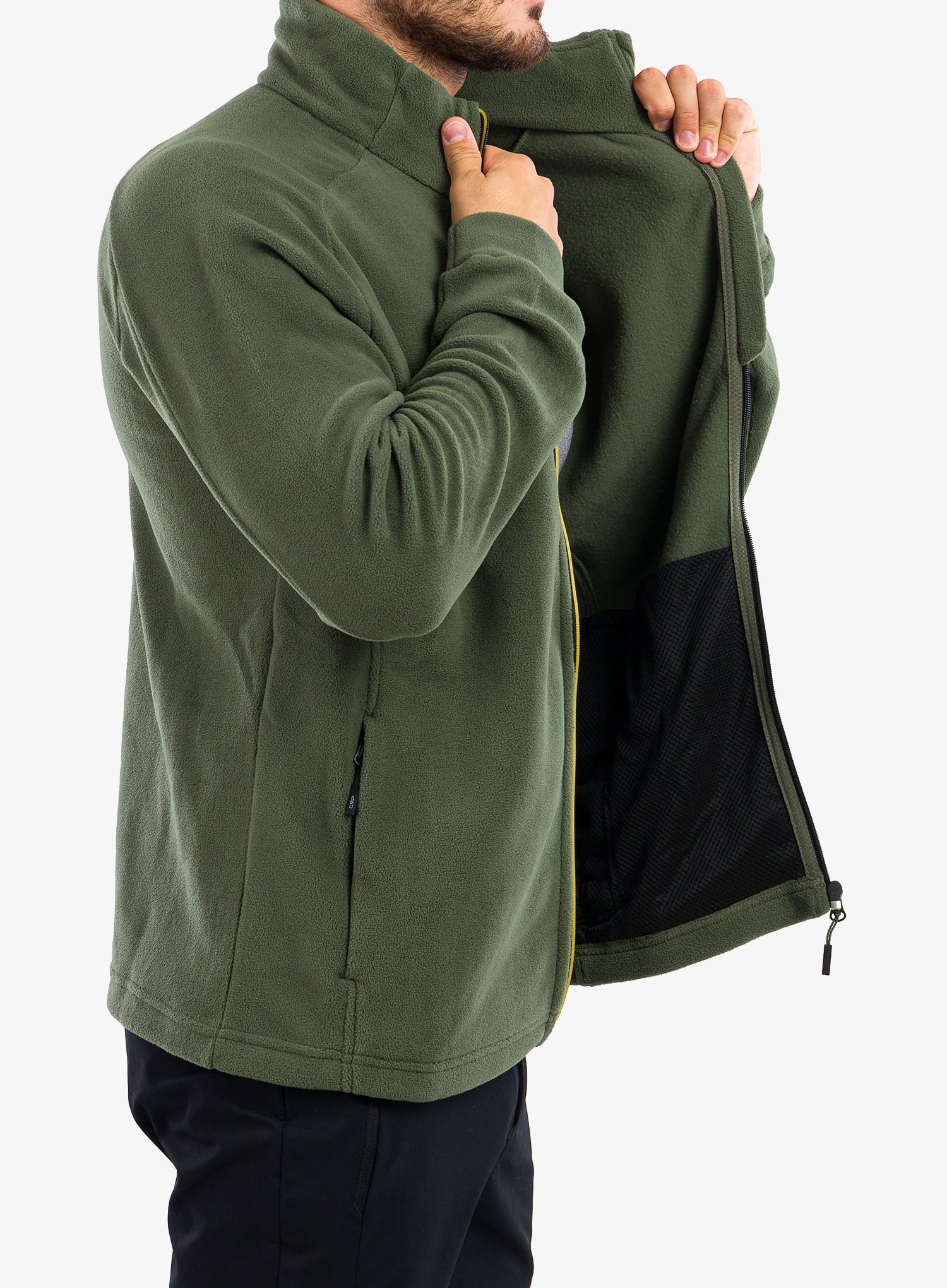 Dukserica na otkopčavanje CMP Spade Jacket - oil green
