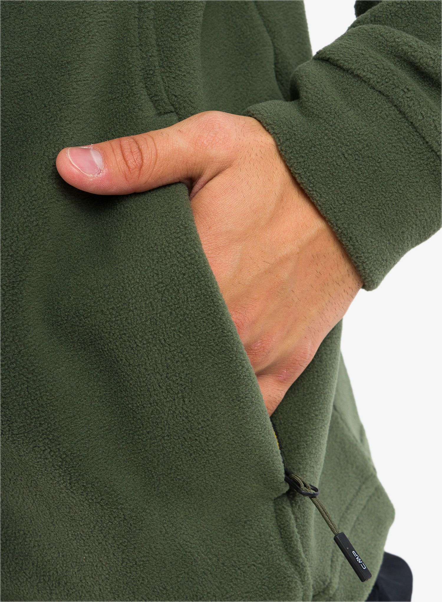 Dukserica na otkopčavanje CMP Spade Jacket - oil green