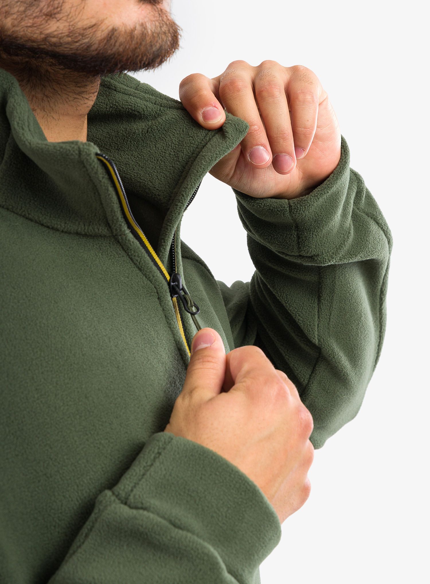 Dukserica na otkopčavanje CMP Spade Jacket - oil green