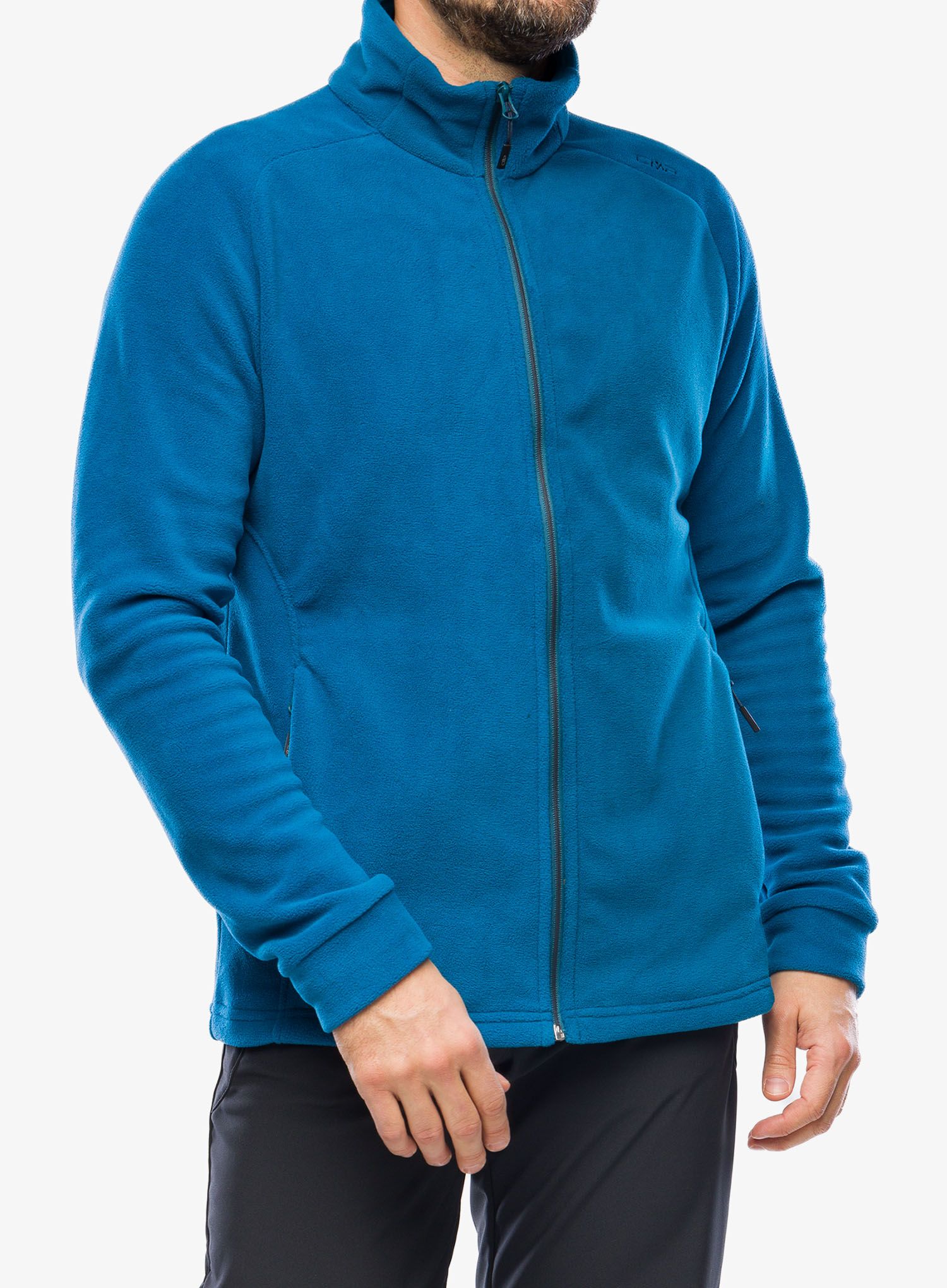 Dukserica na otkopčavanje CMP Spade Jacket - petrol