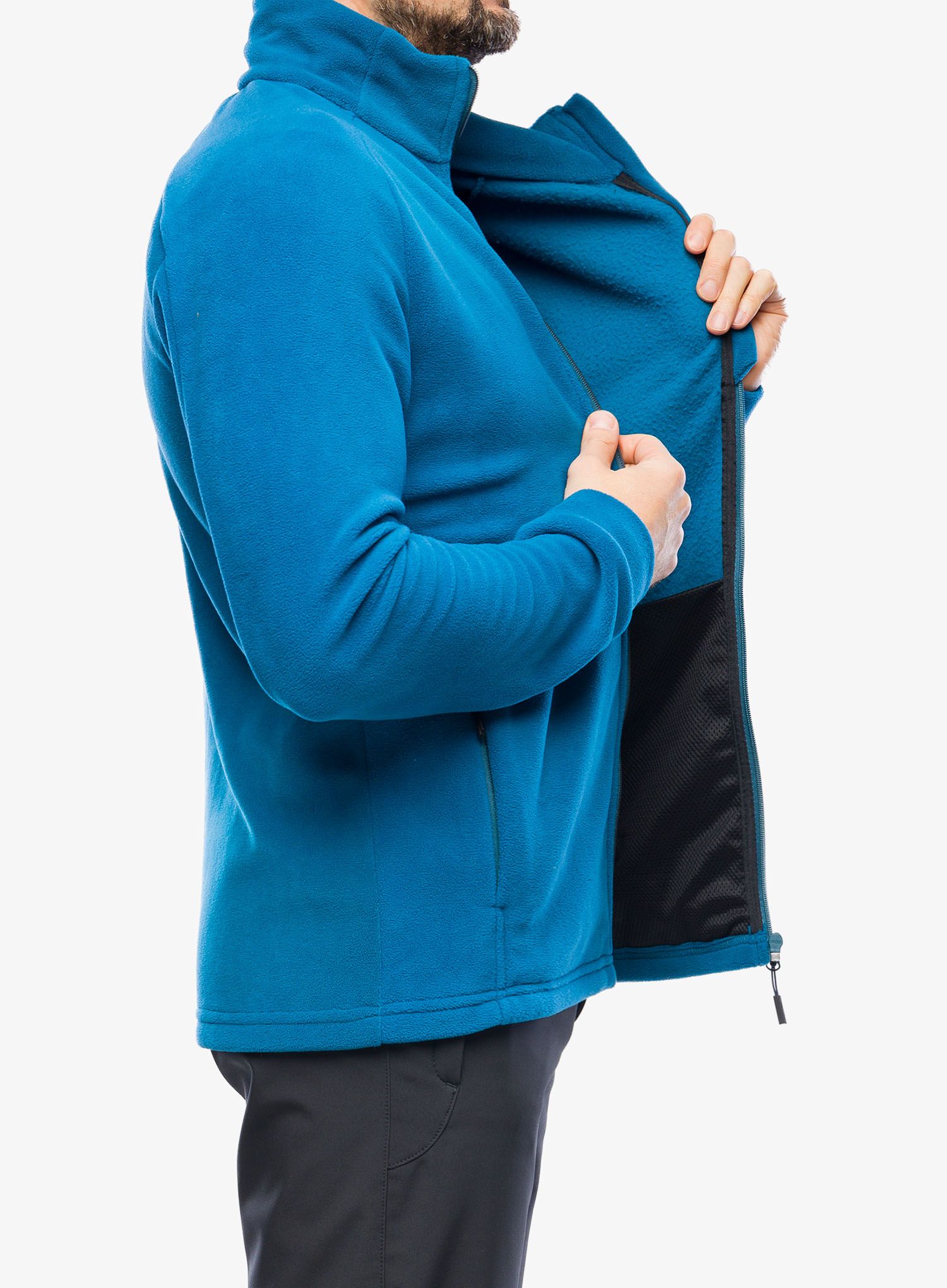 Dukserica na otkopčavanje CMP Spade Jacket - petrol