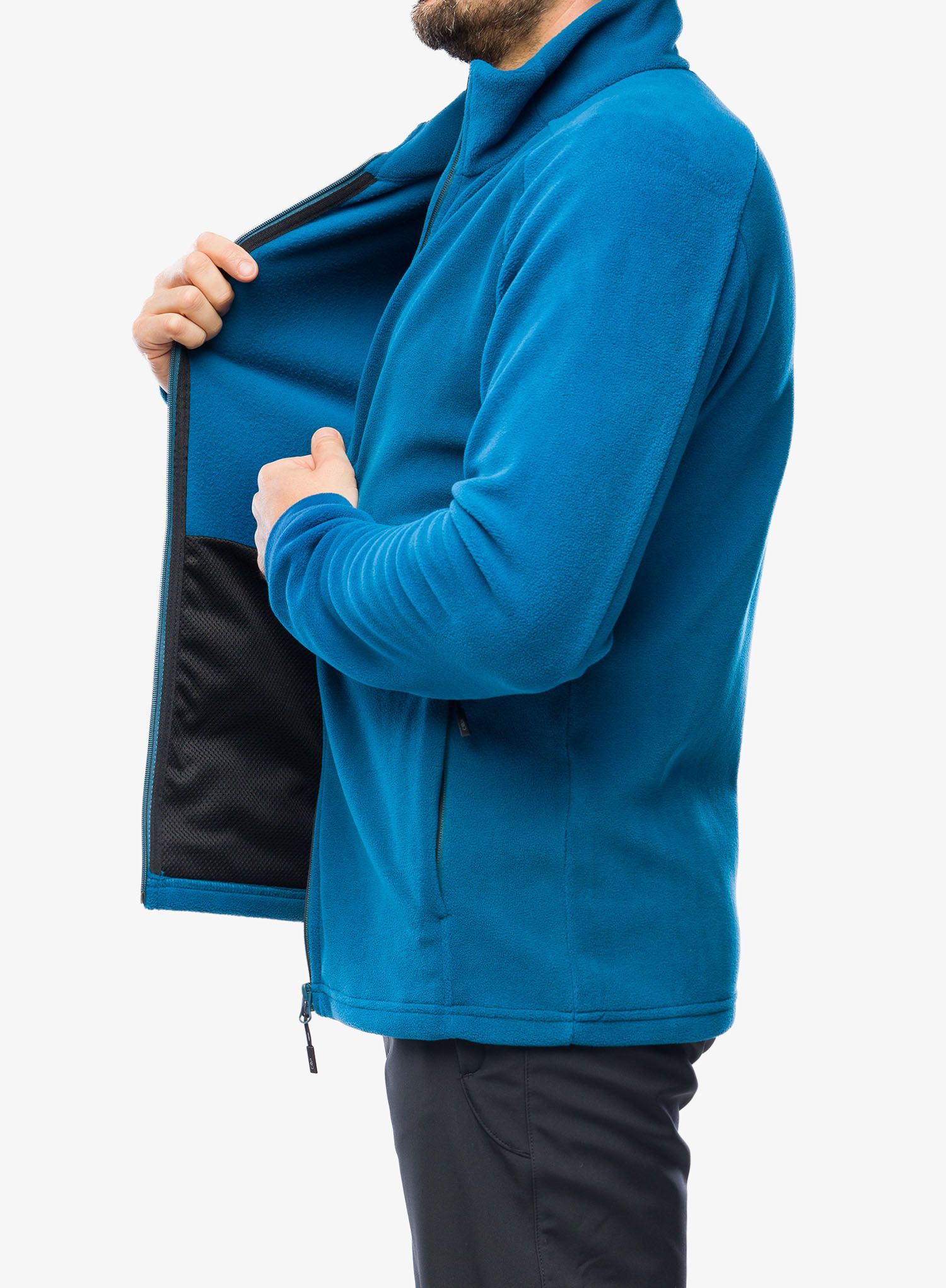 Dukserica na otkopčavanje CMP Spade Jacket - petrol