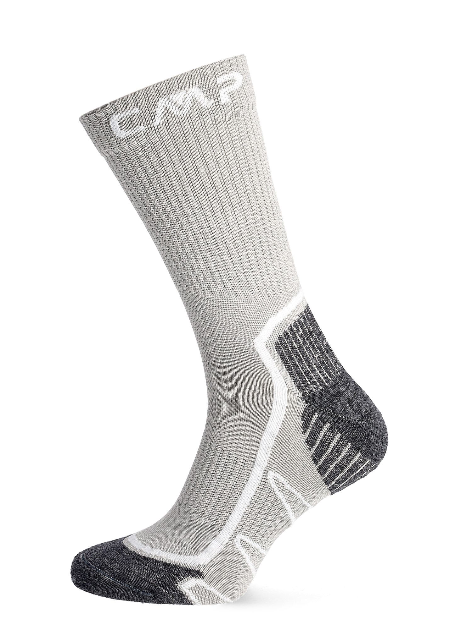 Planinarske čarape CMP Trekking Sock Poly Mid - light grey