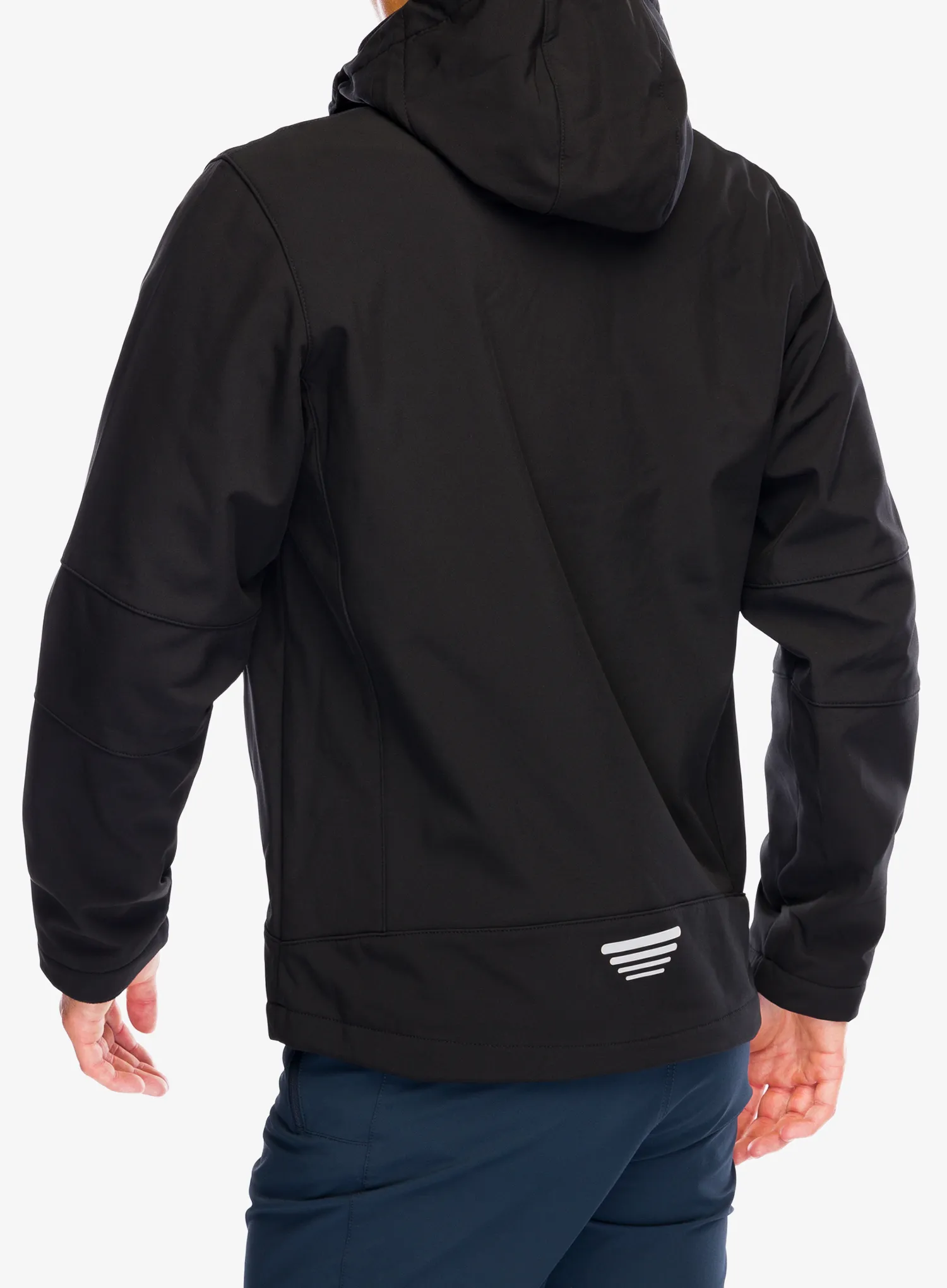 Softshell jakna CMP Vivo Jacket Zip Hood - nero