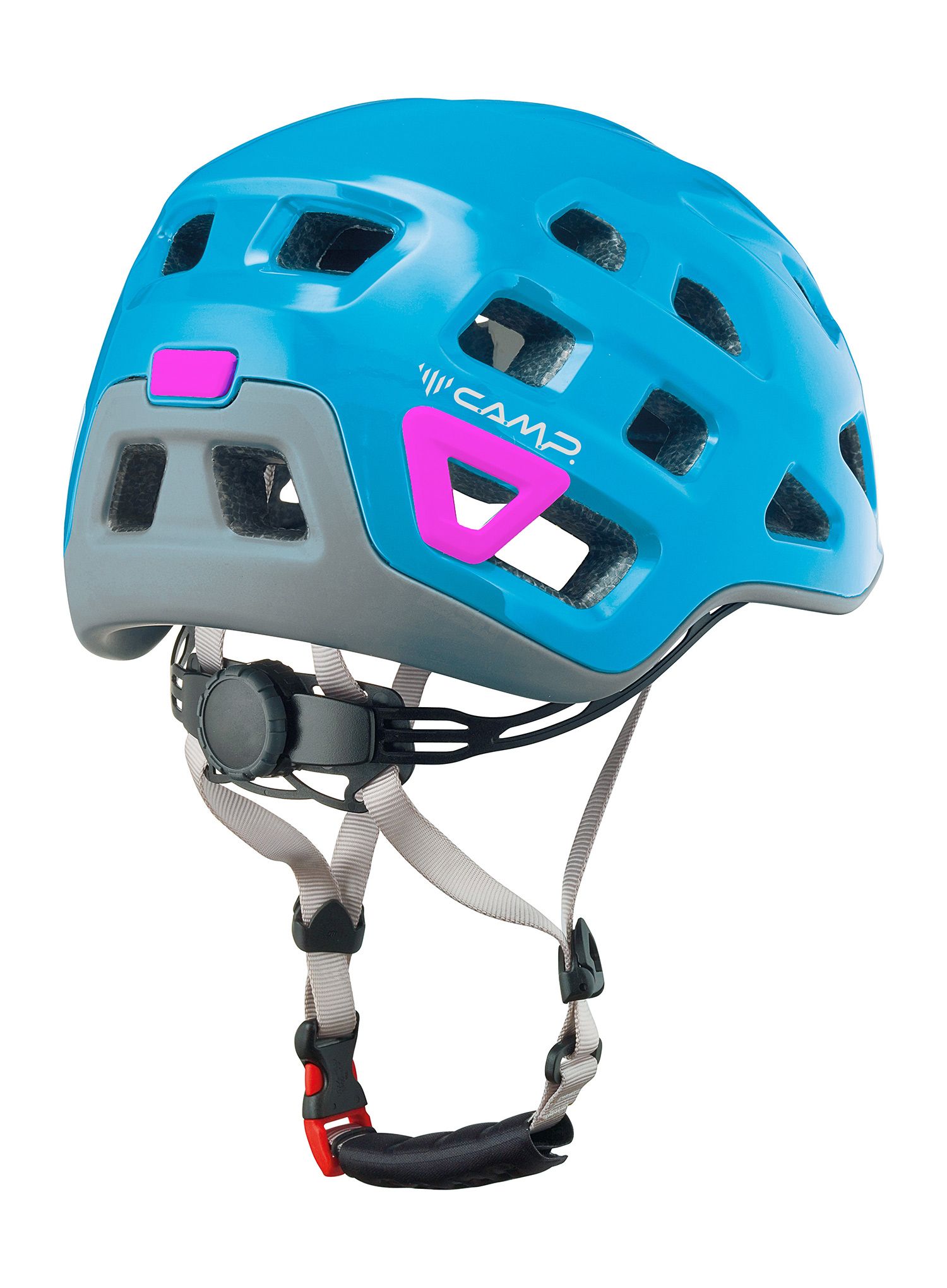 Kaciga za penjanje Camp Storm - light blue/fuchsia