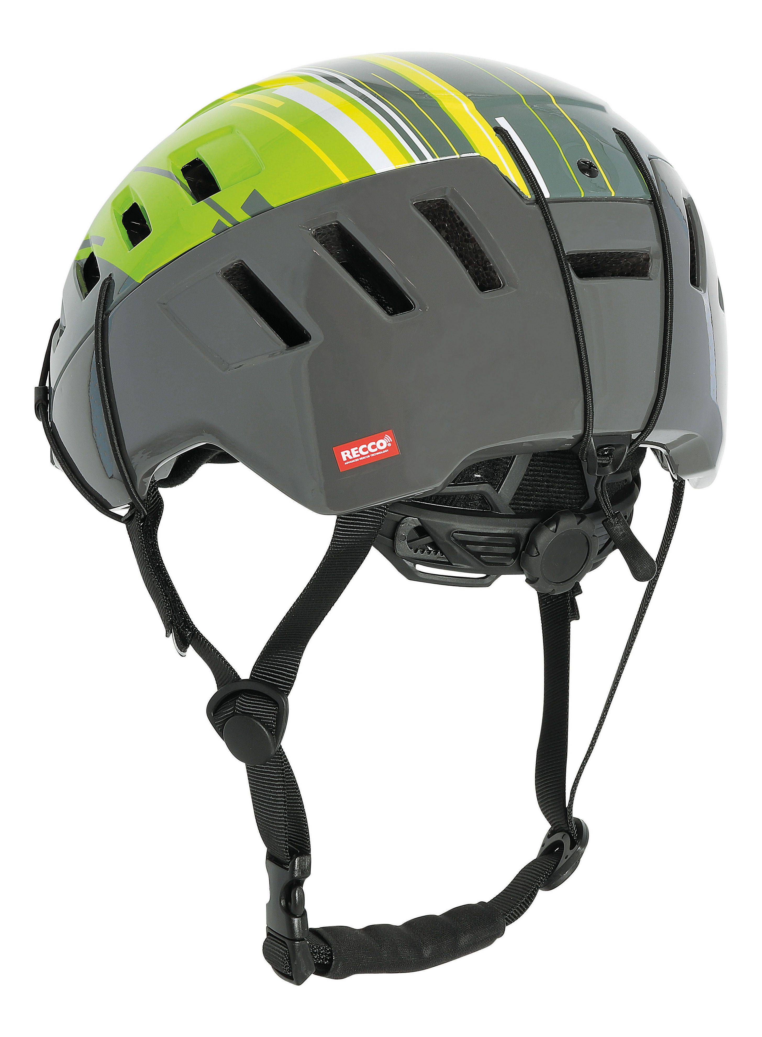 Penjačka i turno-skijaška kaciga CAMP Voyager - basalt grey/green