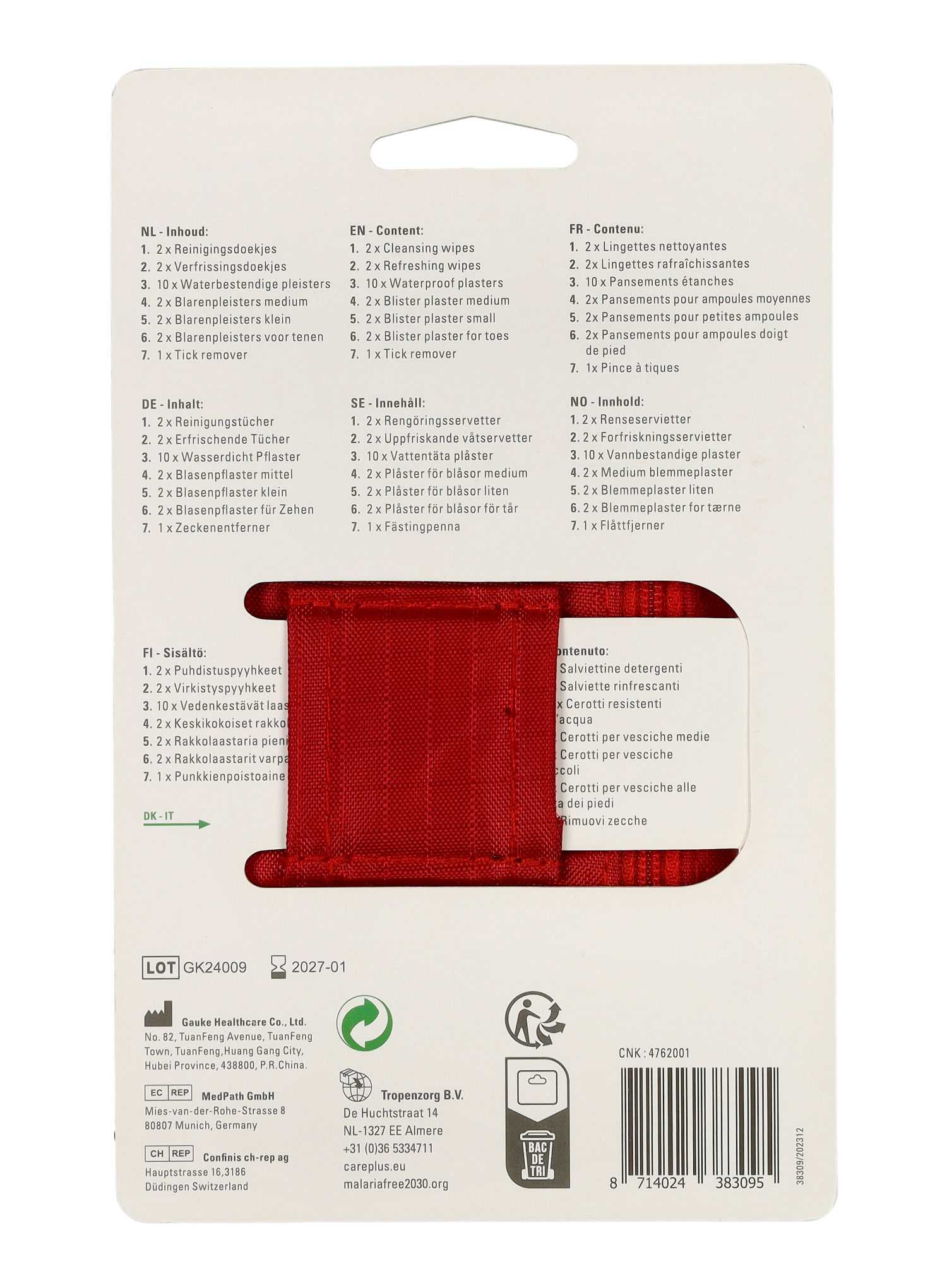 Pribor za prvu pomoć Care Plus First Aid Kit Light