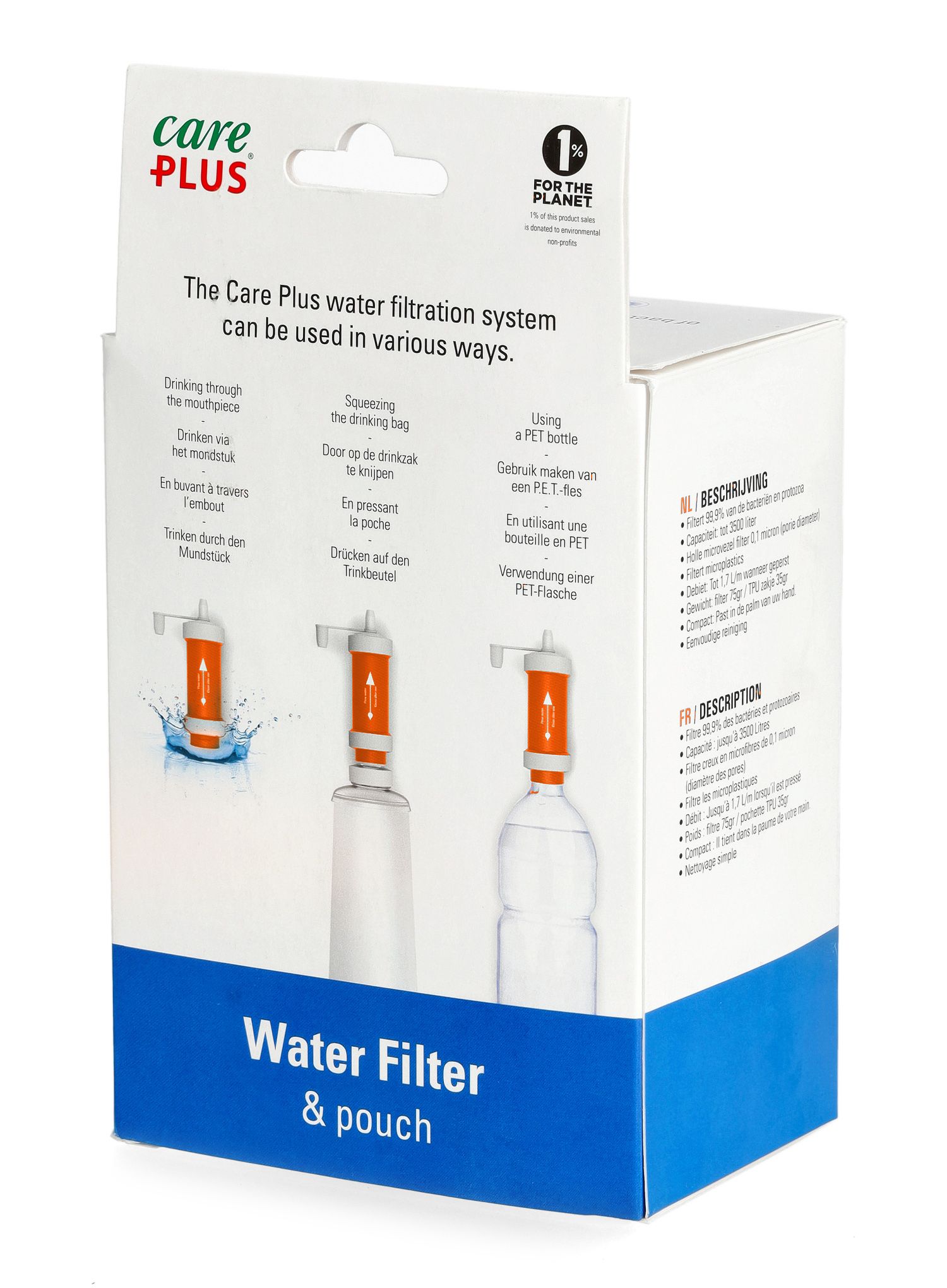 Filter za vodu Care Plus Water Filter - sunrise orange