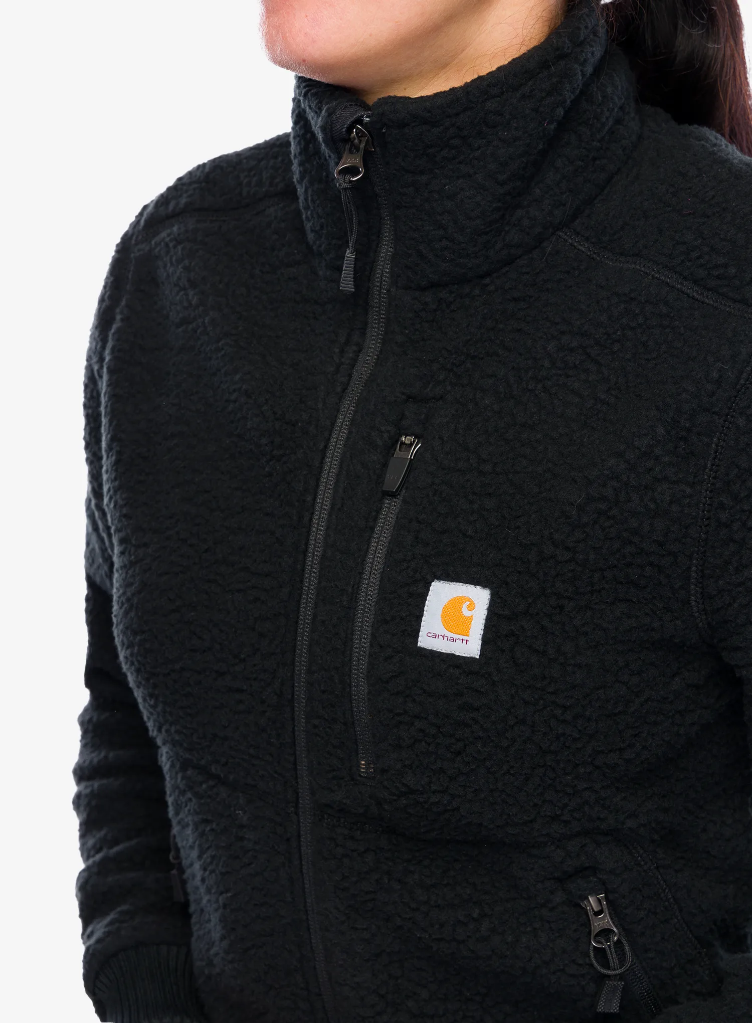 Ženska jakna od flisa Carhartt Fleece Jacket - black