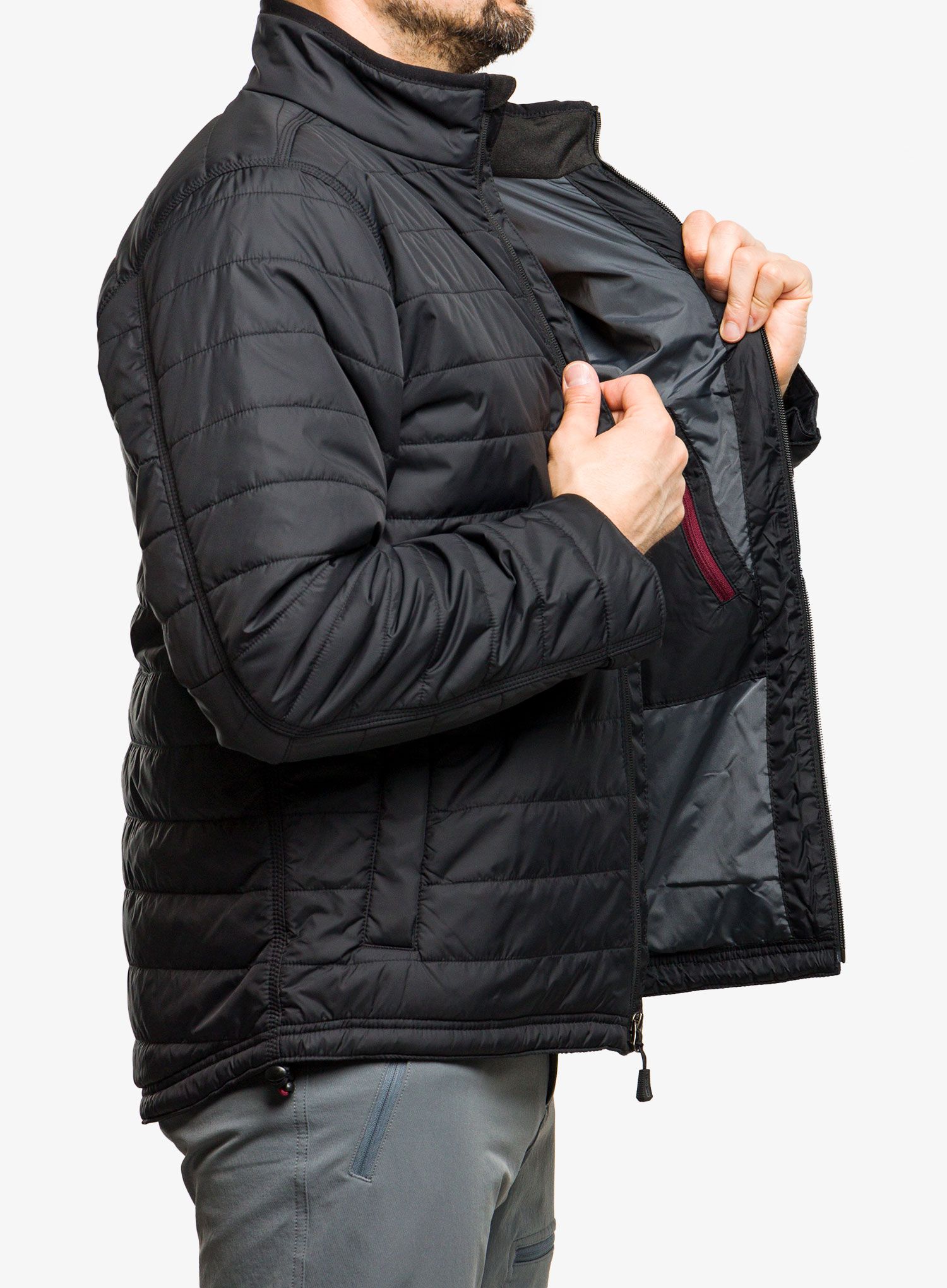 Jakna s postavom Carhartt Gilliam Jacket - black