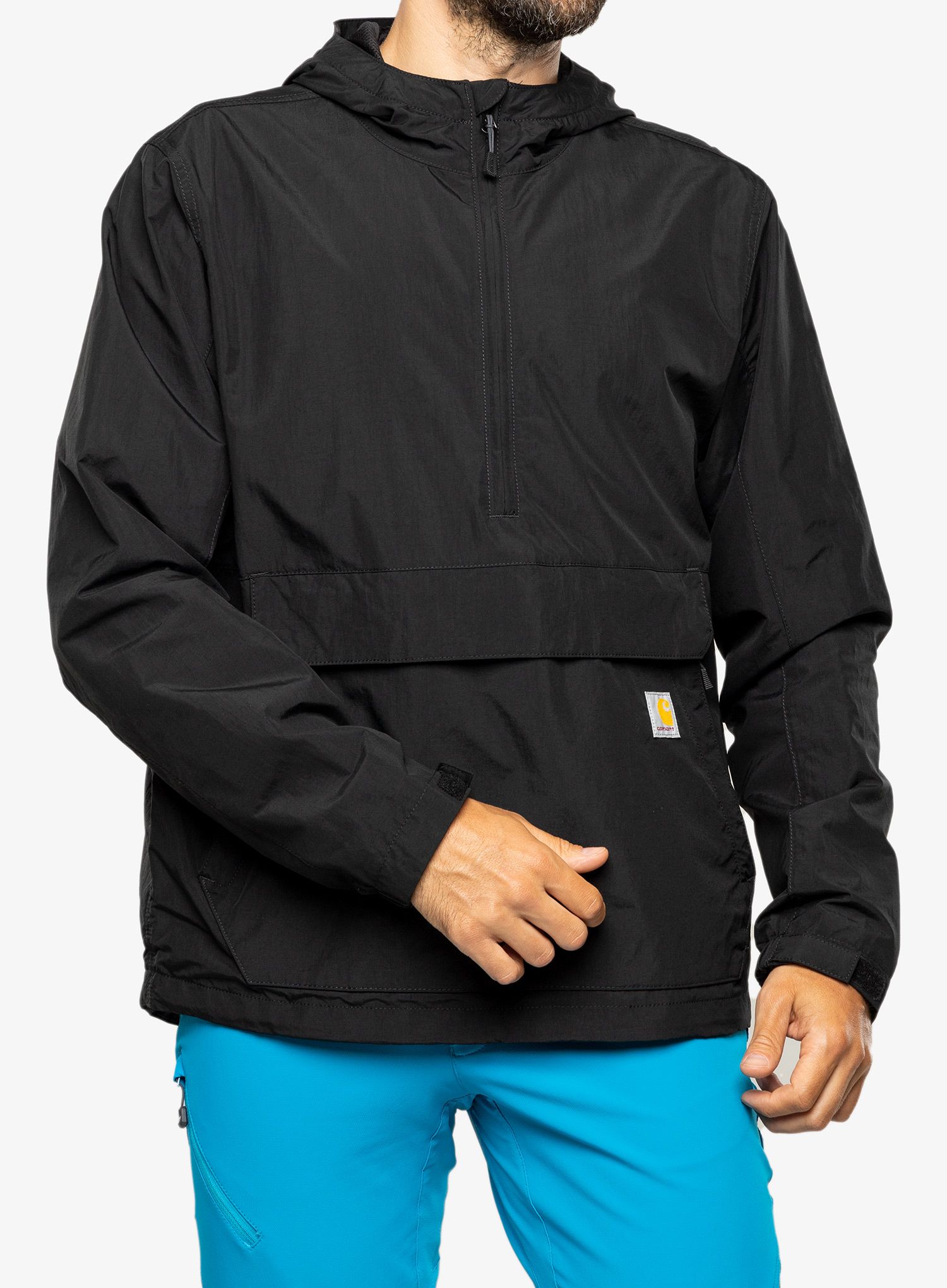 Vjetrovka Carhartt Lightweight Packable Anorak - black