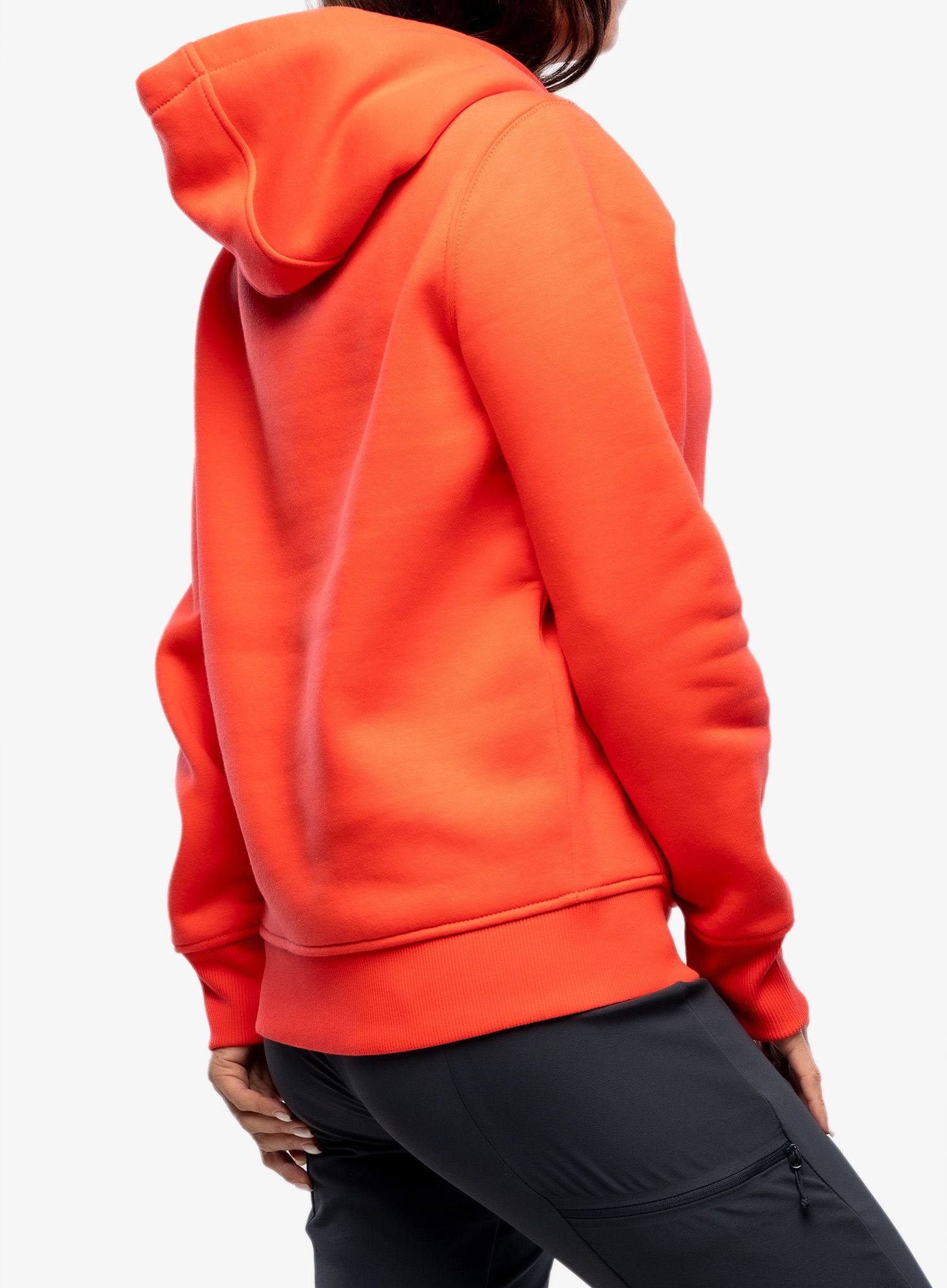 Ženska dukserica Carhartt Logo Sleeve Graphic Sweatshirt - bittersweet
