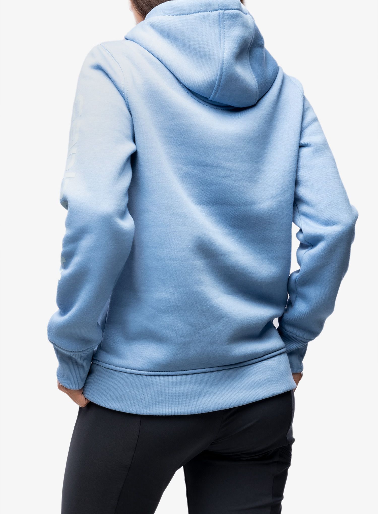 Ženska dukserica Carhartt Logo Sleeve Graphic Sweatshirt - skystone