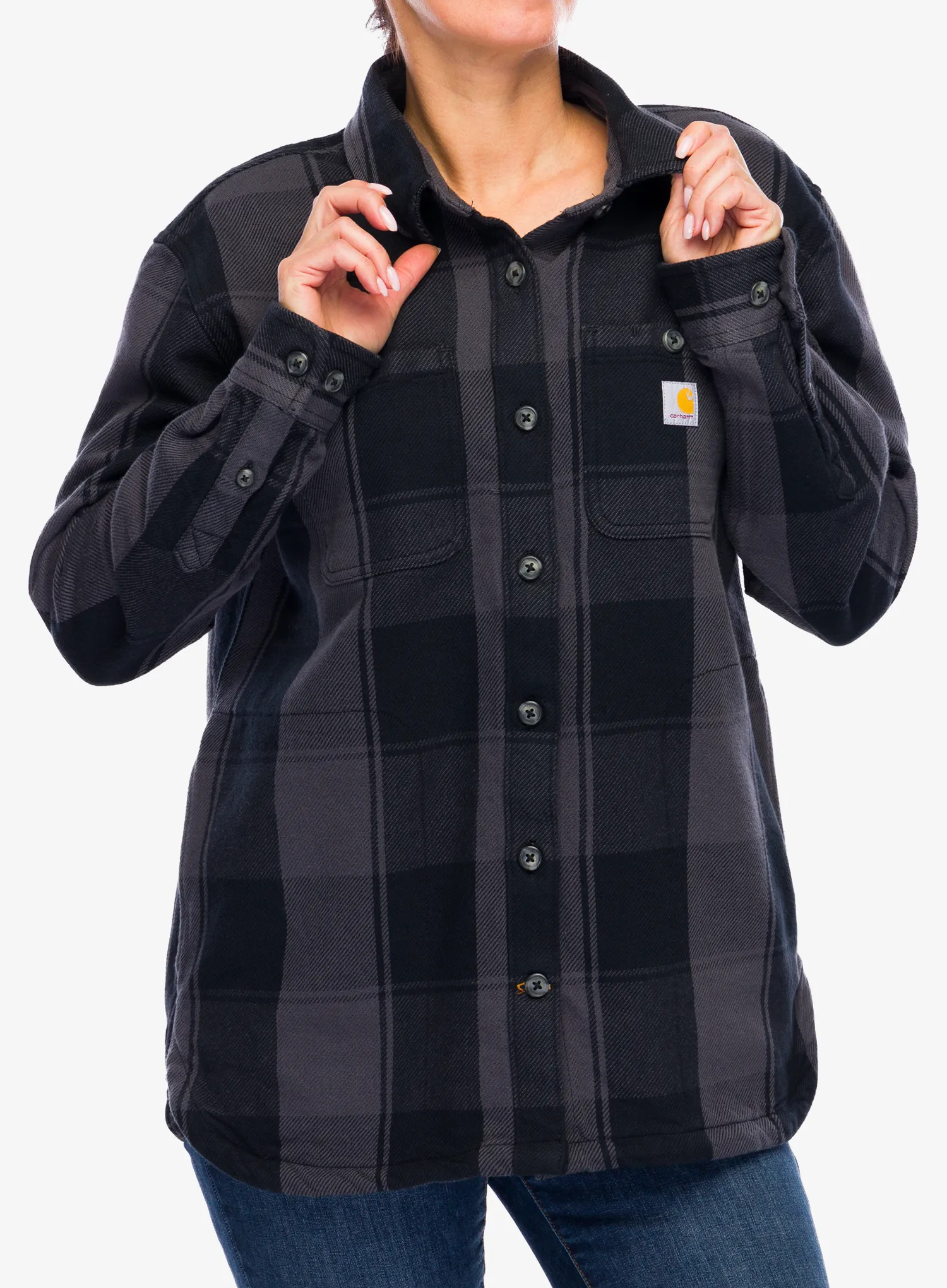 Ženska planinarska košulja Carhartt Loose Fit Twill Shirt Jac