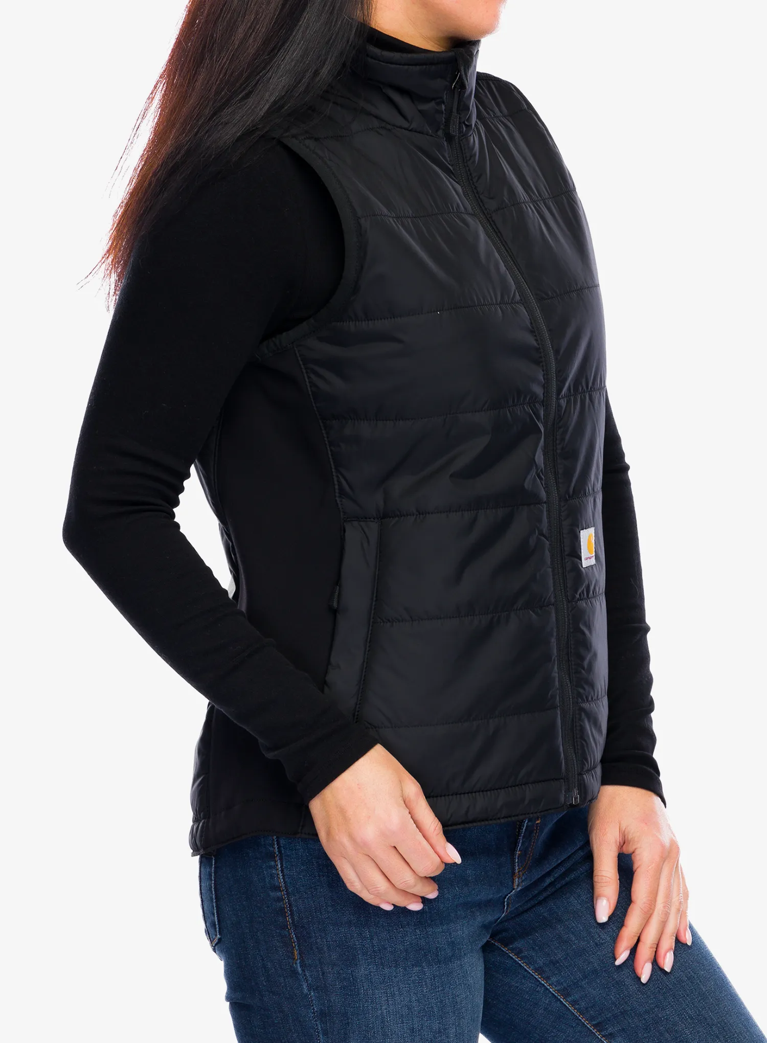 Ženski prsluk Carhartt Relaxed Fit Lightweight Insulated Vest - black