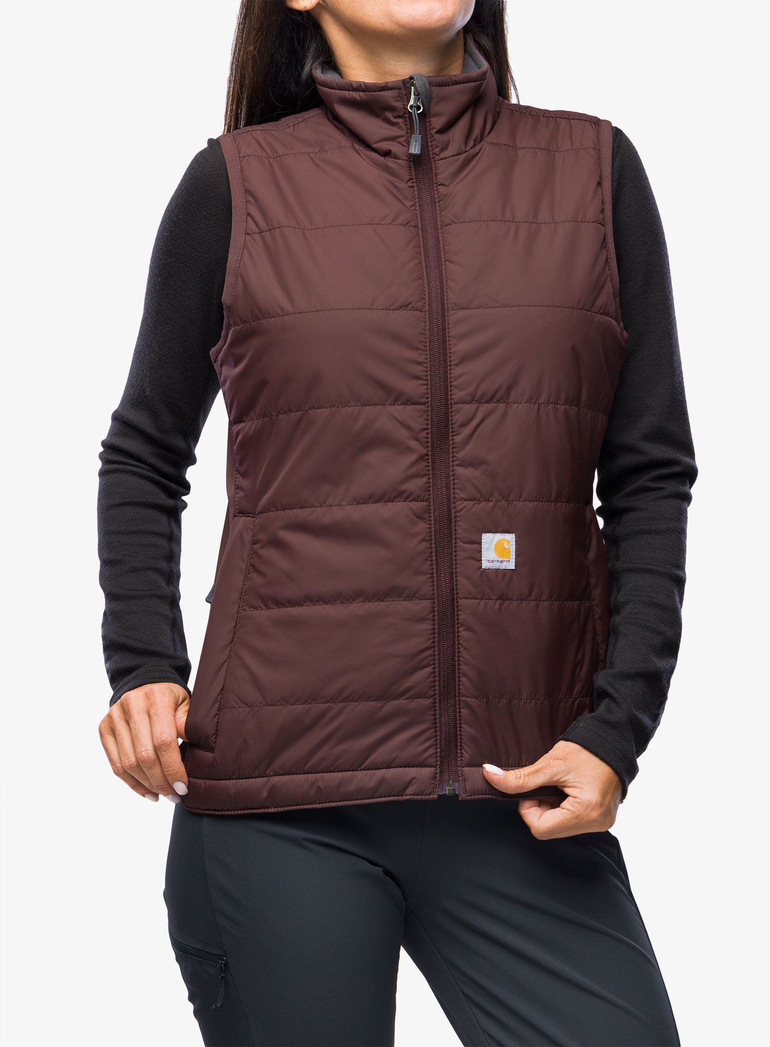 Ženski prsluk Carhartt Relaxed Fit Lightweight Insulated Vest  - blackberry