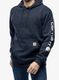 Majica s kapuljačom Carhartt Sleeve Logo Hooded Sweatshirt - new navy